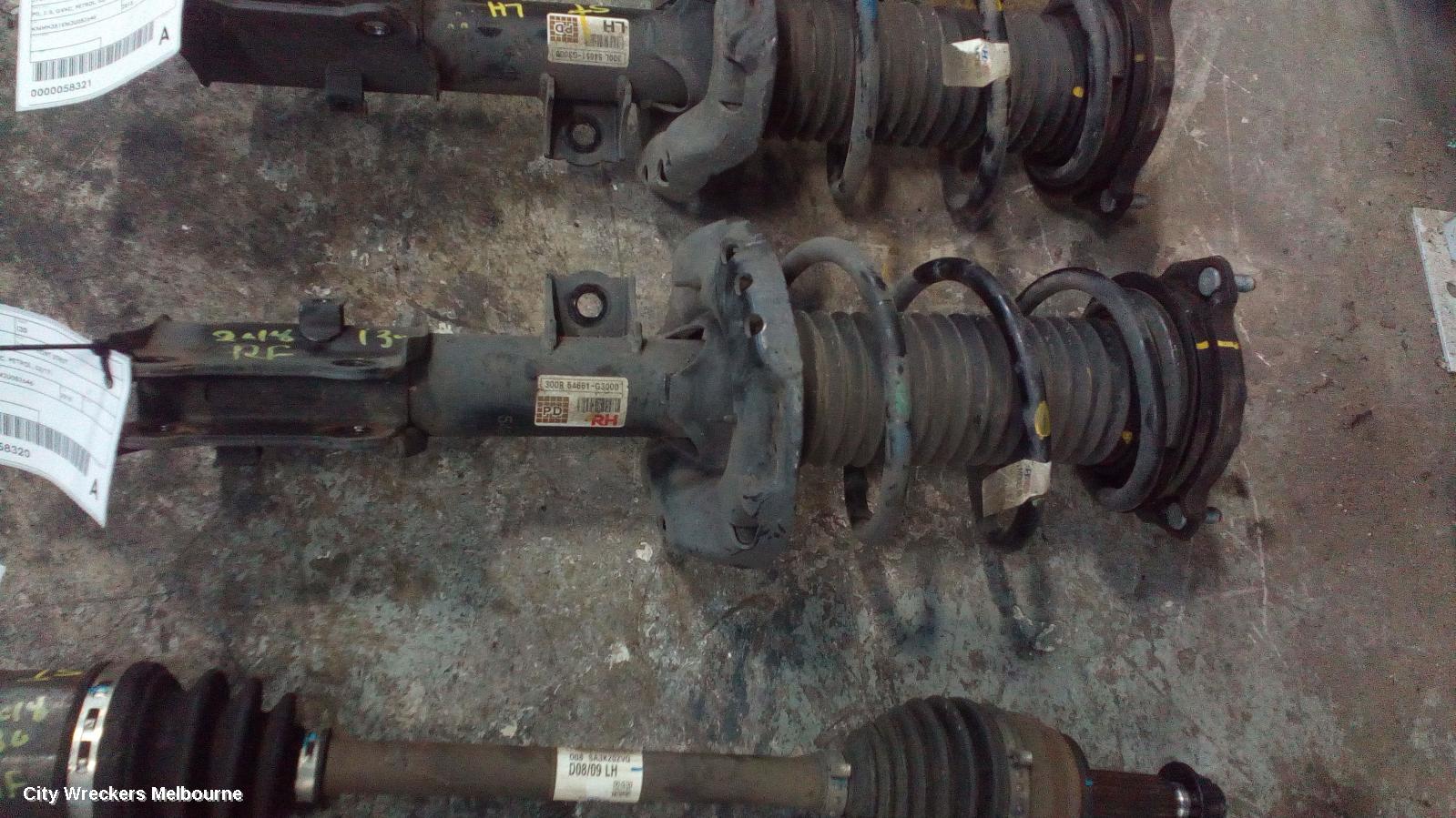 HYUNDAI I30 LEFT FRONT STRUT, PD, 2.0, G4NC, PETROL, 03/2017 ONWARDS - Image 1