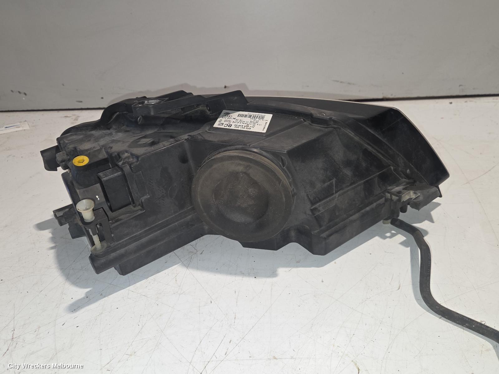AUDI A3 LEFT HEADLAMP, A3, 8P, HALOGEN TYPE, 07/2008 - 04/2013 - Image 3
