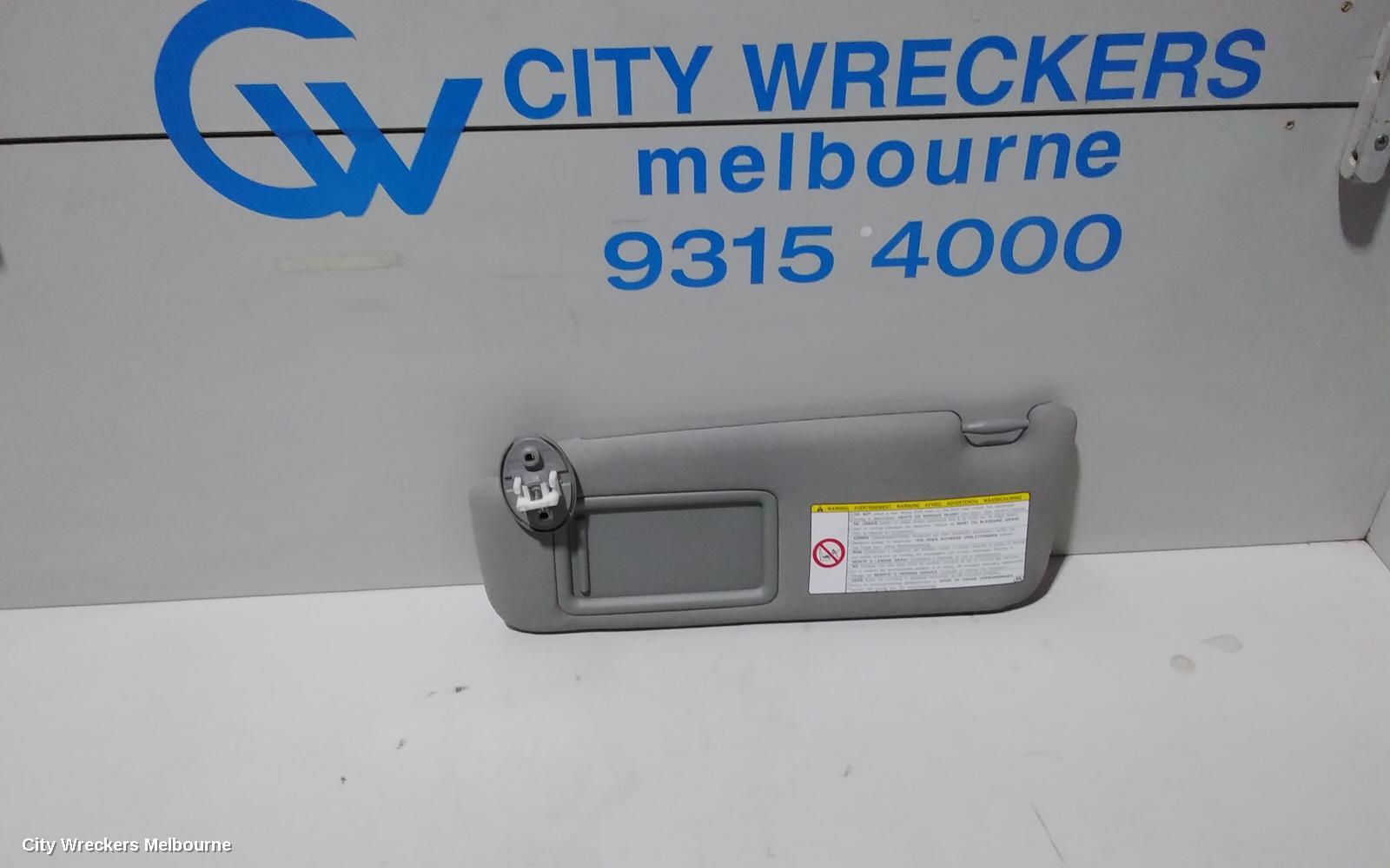 TOYOTA CAMRY SUNVISOR, ASV50/AVV50, LH SIDE, NON LAMP TYPE, 12/2011 - 10/2017 - Image 1