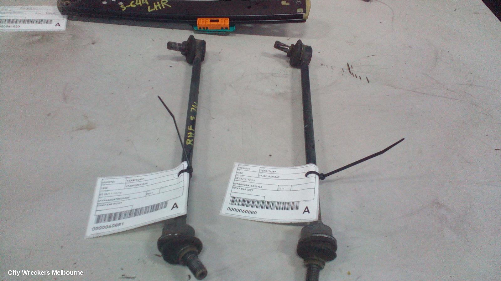 FORD TERRITORY STABILISER BAR, SZ, 03/2011 - 12/2016 - Image 1