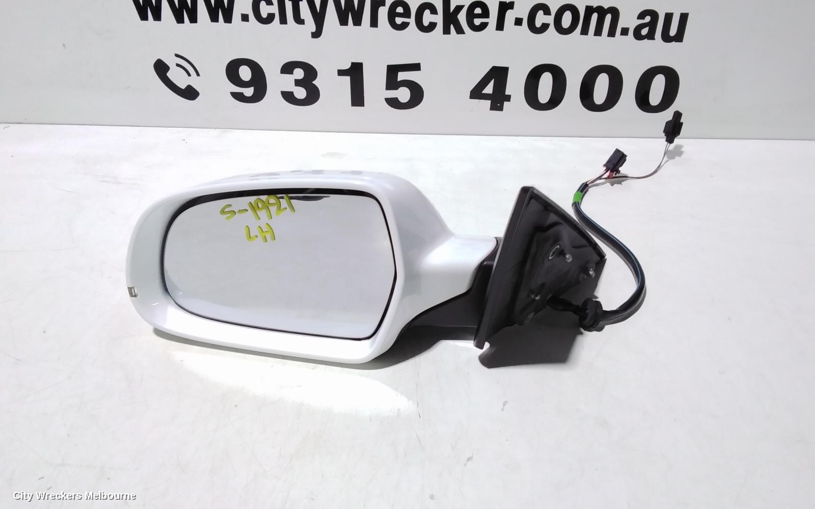 AUDI A5 LEFT DOOR MIRROR, 8F, A5/RS5/S5, CABRIO, MANUAL FOLD, NON MEMORY, NON LANE CHANGE ASSIST TYPE (6XD/7Y0), 08/2009 - 11/2016 - Image 2
