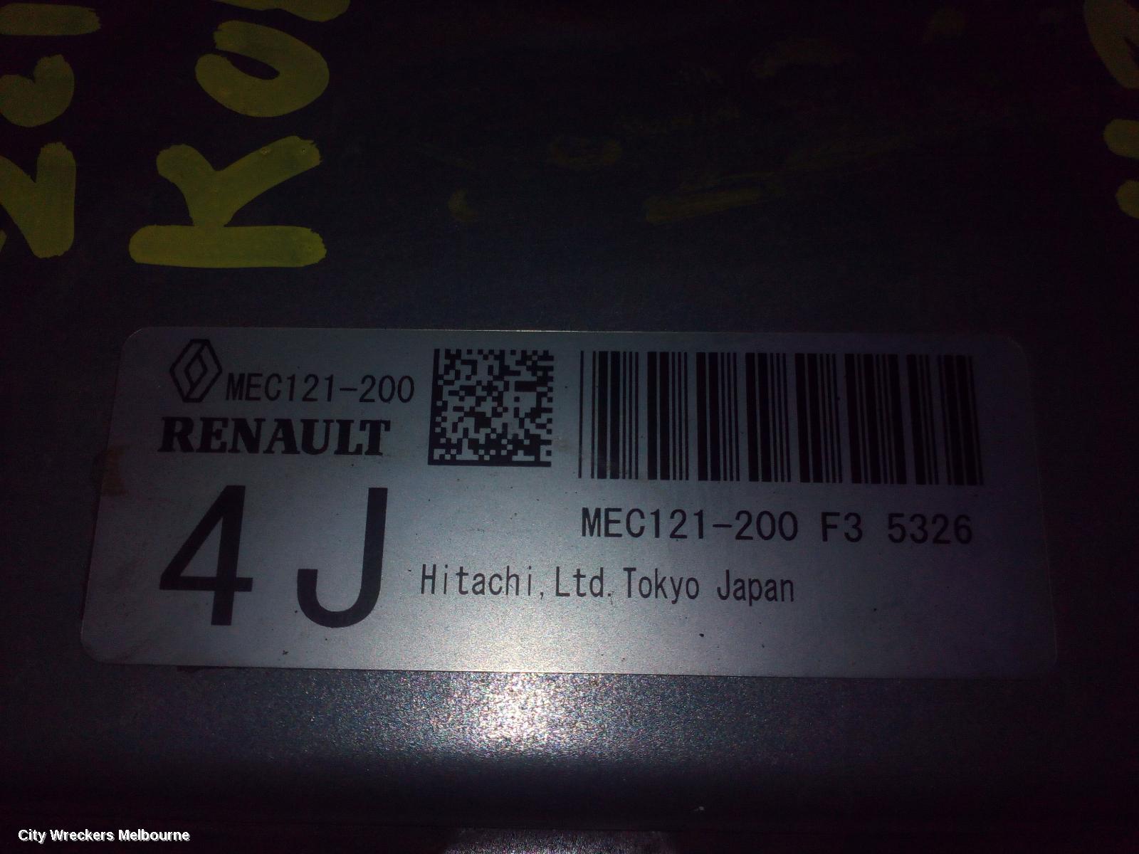 RENAULT KALEOS ECU, ENGINE ECU, 2.5, PETROL, ECU ONLY, H45, 09/2008 - 04/2016 - Image 3