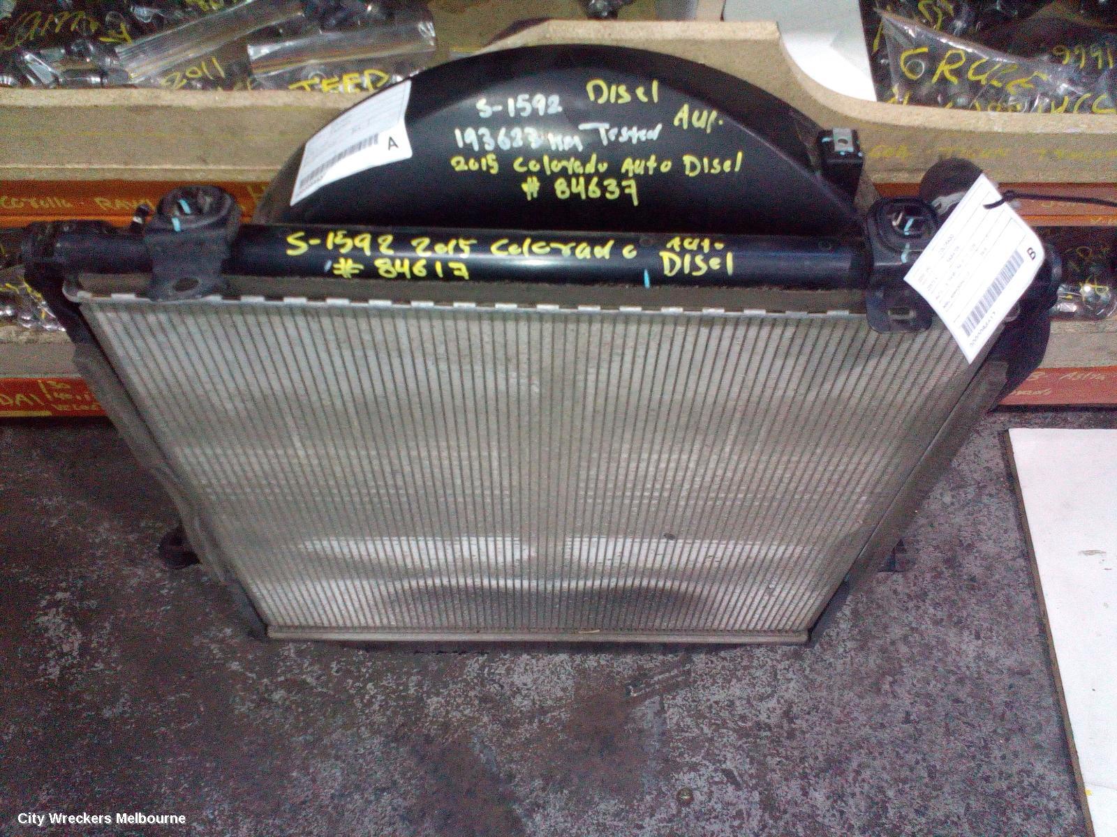 HOLDEN COLORADO RADIATOR, AUTO, 2.8, DIESEL, RG, 01/2012 - 12/2020 - Image 2
