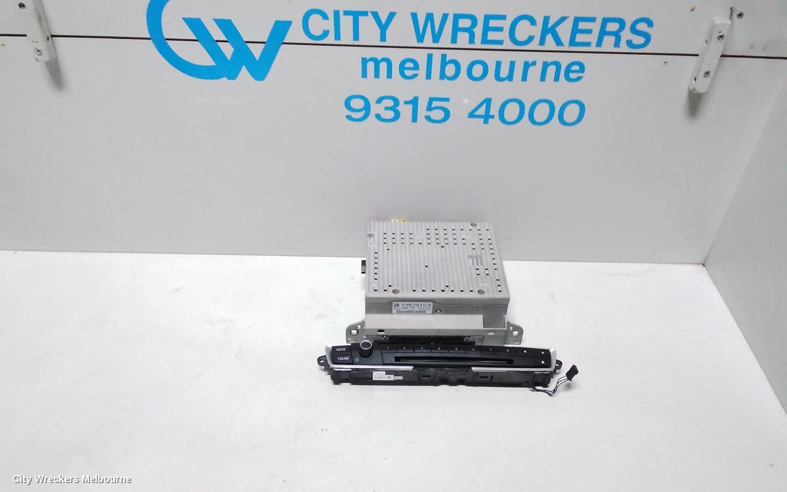 BMW 3 SERIES RADIO/CD/DVD/SAT/TV, DASH RADIO CONTROL PANEL/CONTROL UNIT, W/ CHROME TYPE, F30/F31, SEDAN/WAGON, 11/2011 - 05/2019 - Image 1