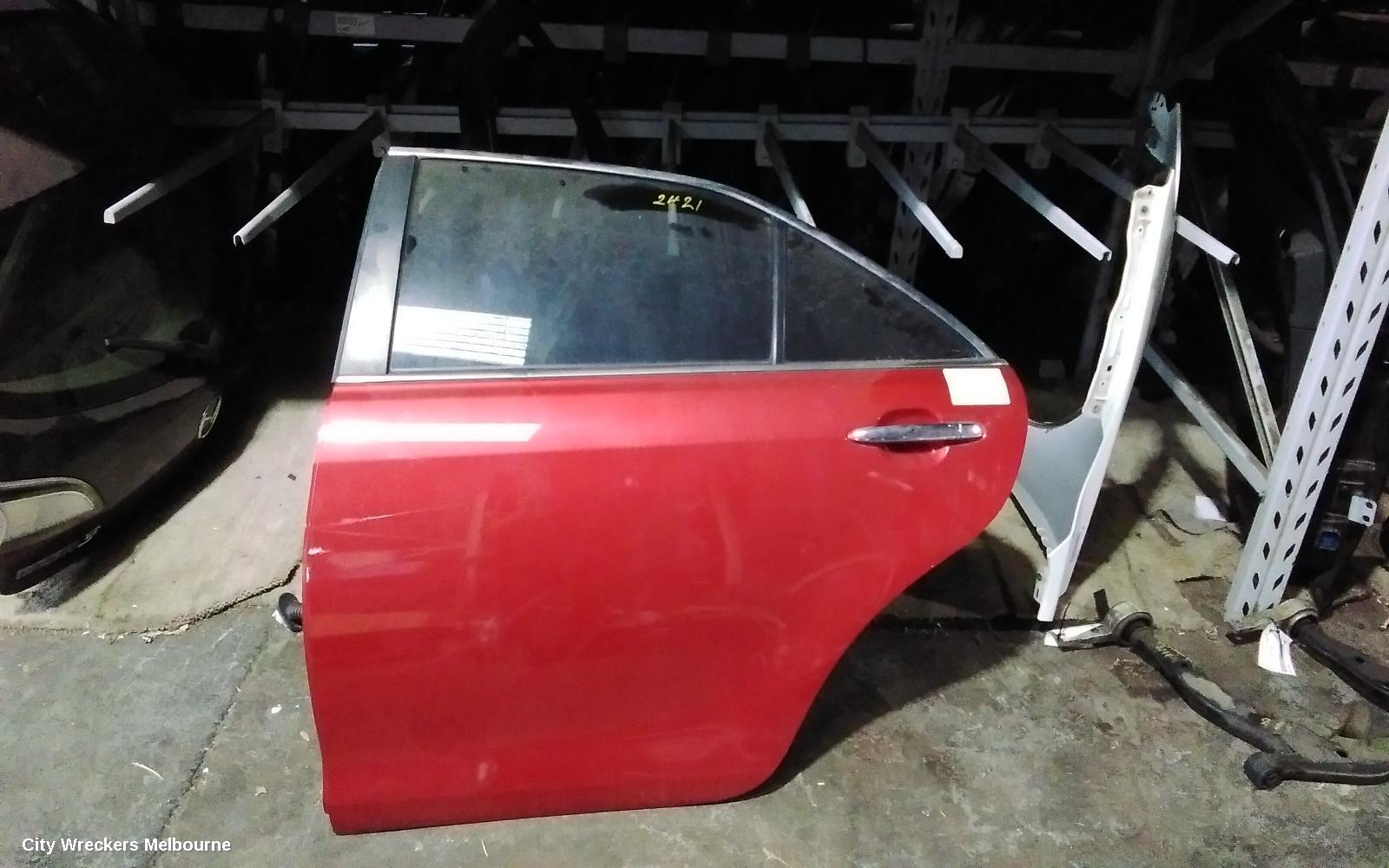 TOYOTA CAMRY LEFT REAR DOOR/SLIDING, ACV40/AHV40, NON MOULD TYPE, 06/2006 - 11/2011 - Image 2