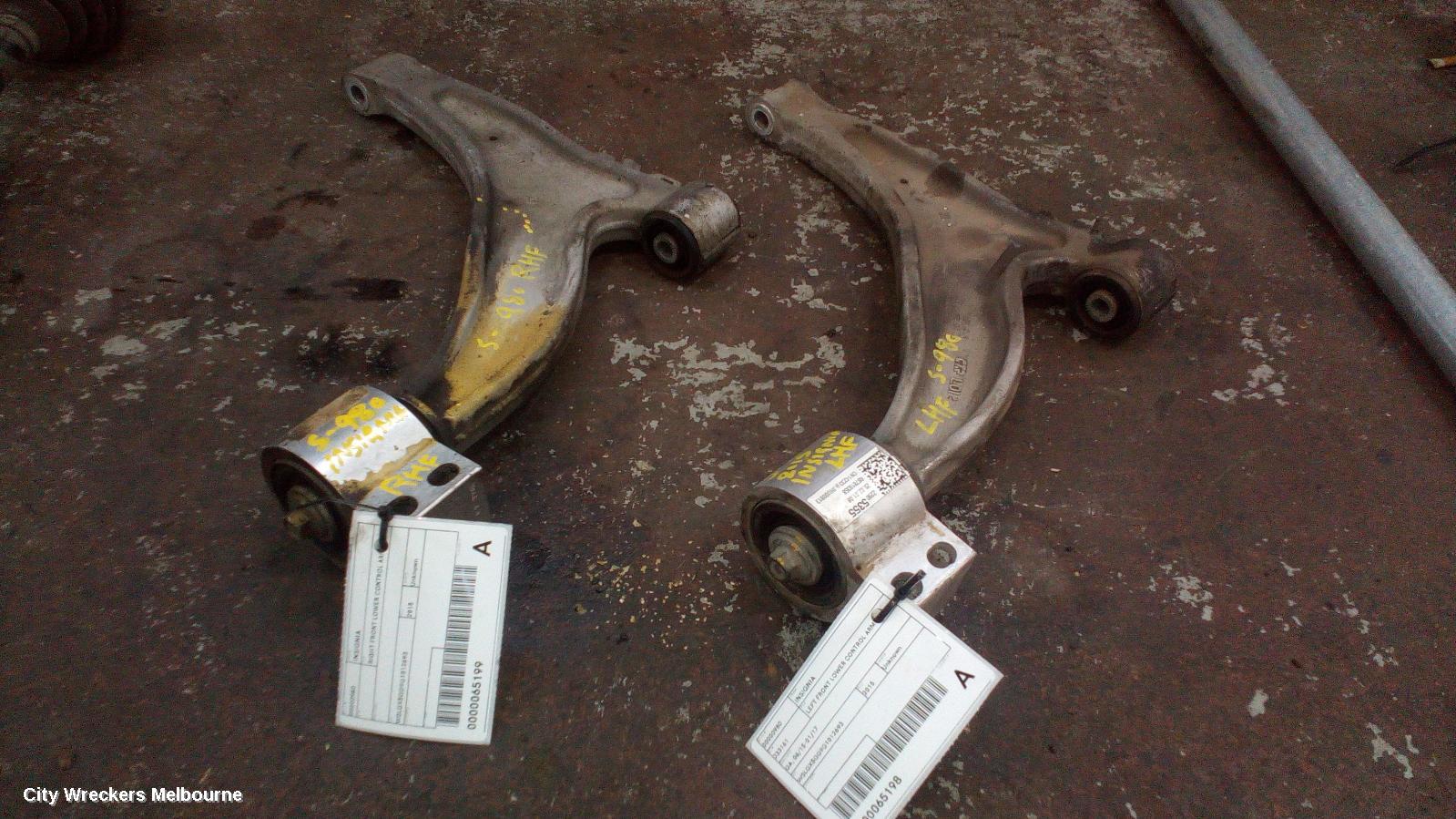HOLDEN INSIGNIA RIGHT FRONT LOWER CONTROL ARM, GA, 06/2015 - 01/2017 - Image 2