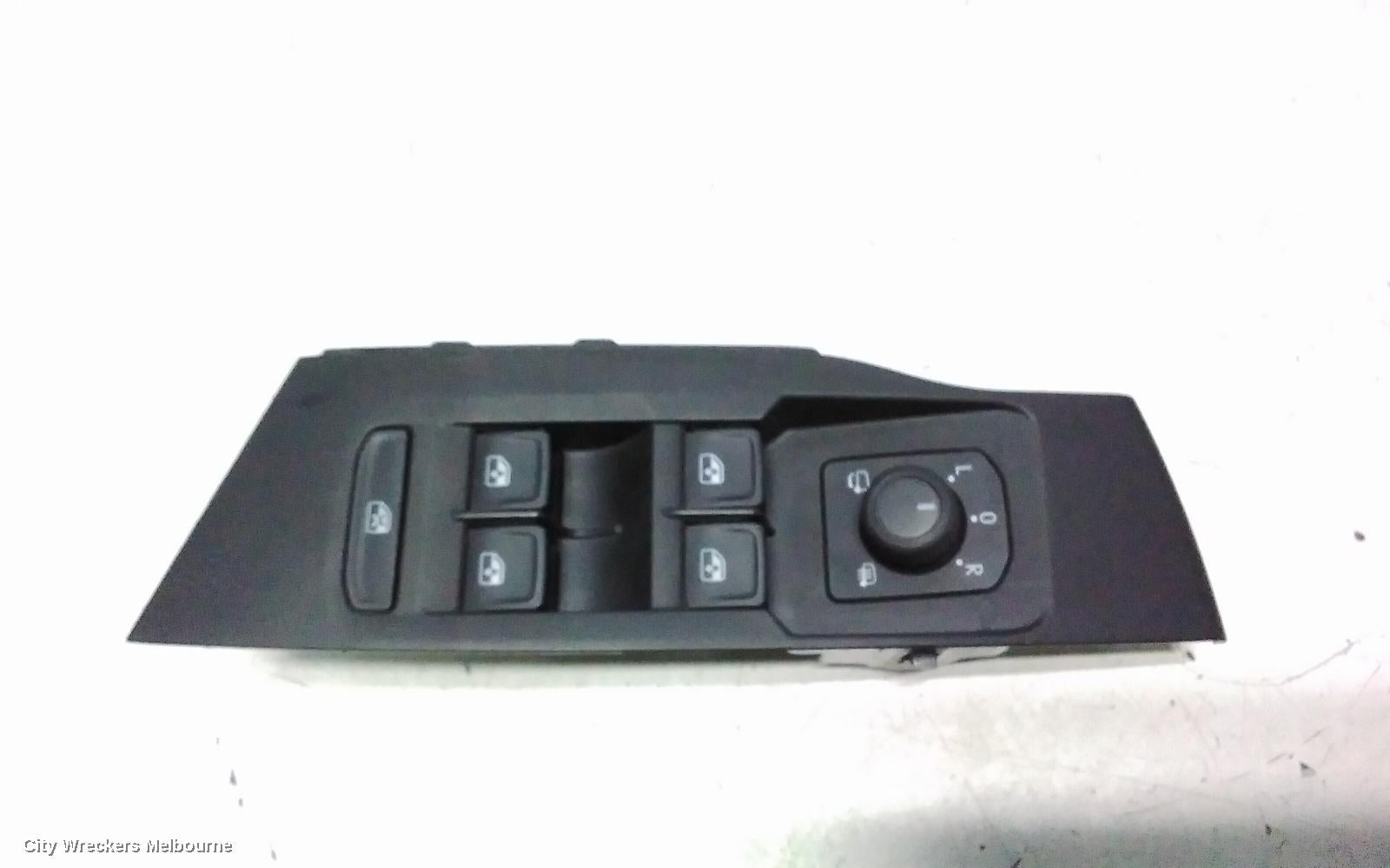 VOLKSWAGEN POLO PWR DR WIND SWITCH, AW-AE, RH FRONT (MASTER SWITCH), NON CHROME INSERT TYPE, 09/2017 ONWARDS - Image 2