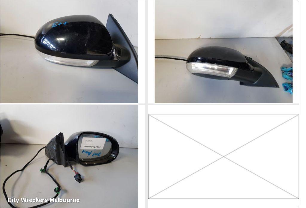 VOLKSWAGEN PASSAT RIGHT DOOR MIRROR, 3C/MK6 B6, MANUAL FOLD (6XN), 03/2006 - 09/2010 - Image 1