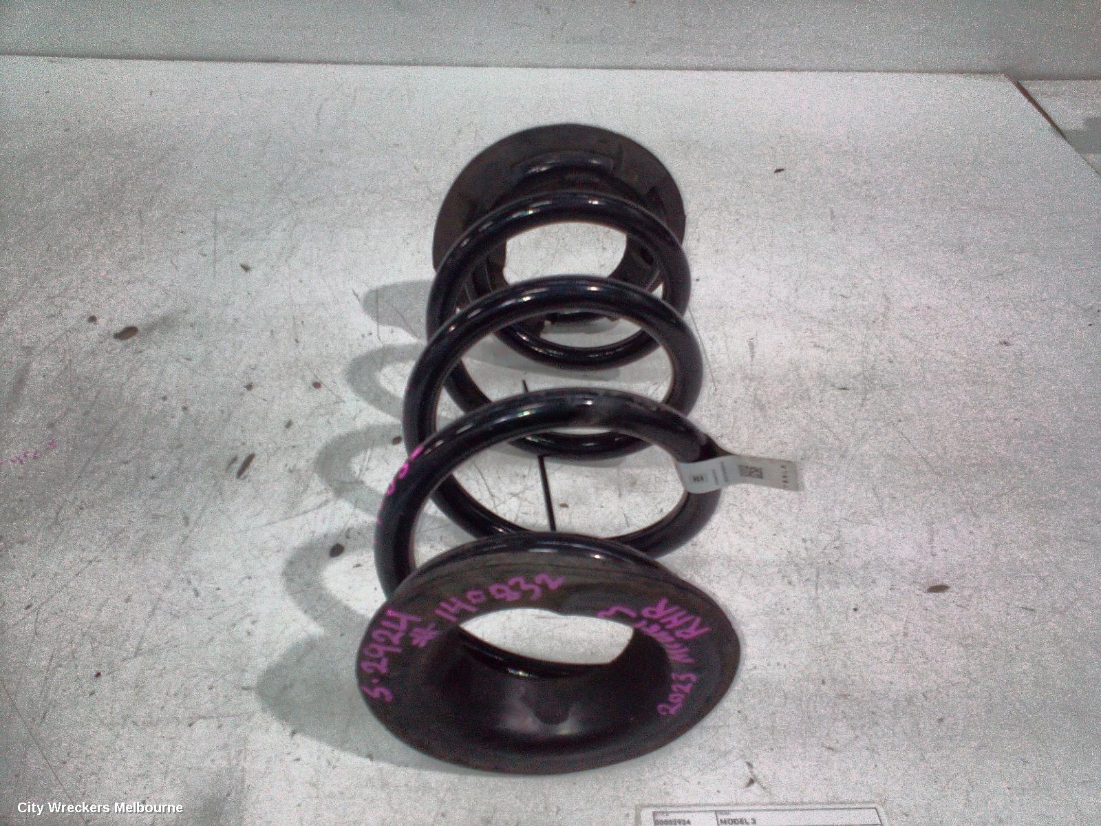 TESLA MODEL 3 REAR COIL SPRING, 1ST GEN, 06/2019 ONWARDS - Image 2