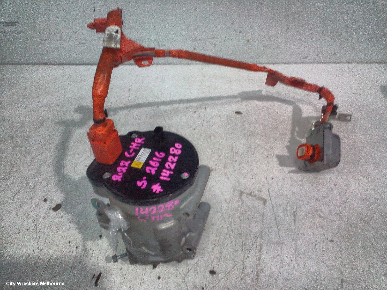 TOYOTA C-HR A/C COMPRESSOR, ZYX10R, PETROL, 1.8, 2ZR-FXE, HEV, 12/2016 - 09/2023 - Image 2
