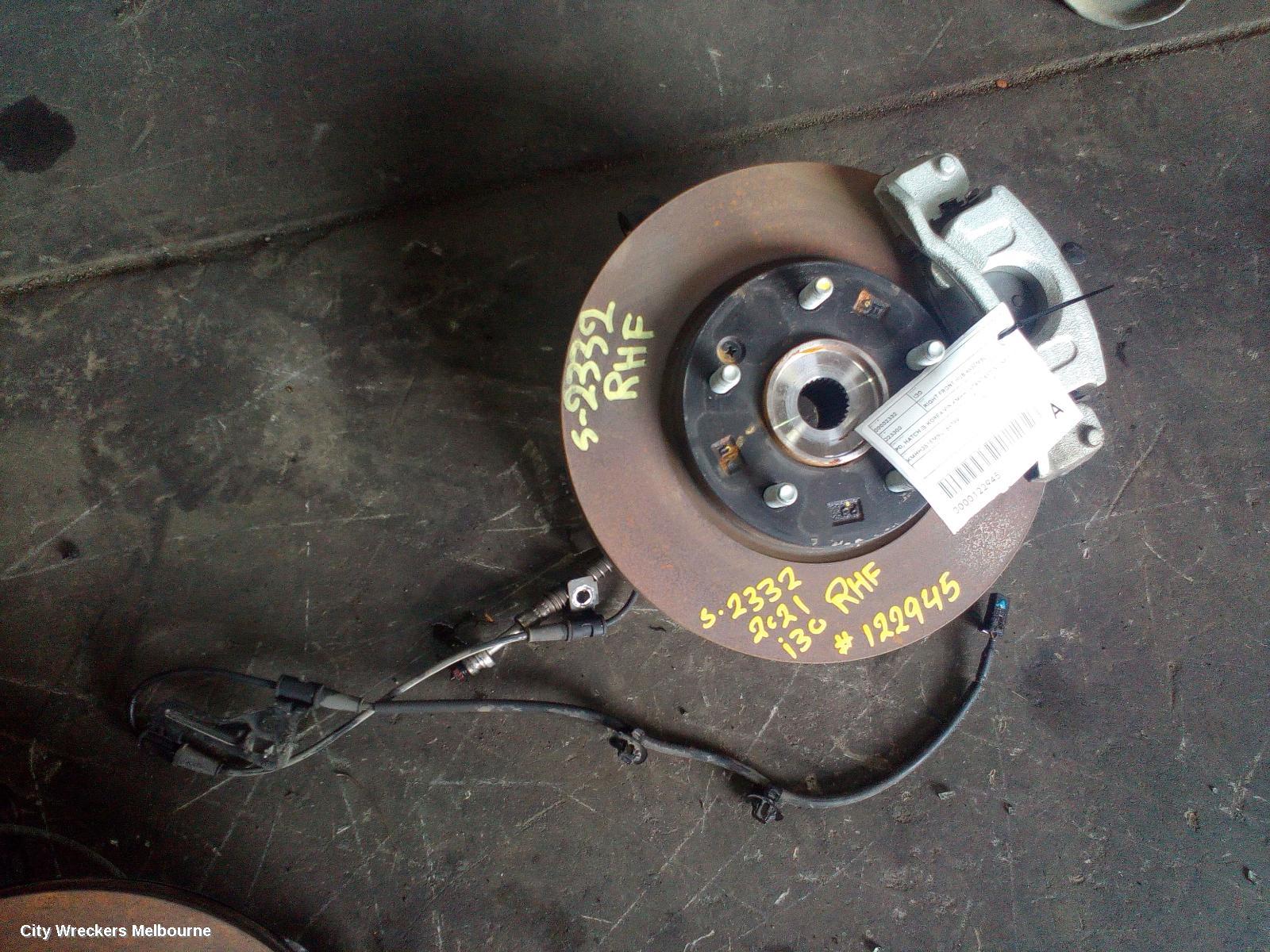 HYUNDAI I30 RIGHT FRONT HUB ASSEMBLY, PD, HATCH (S.KOREA VIN KMHH), STANDARD/N LINE TYPE, 03/2021 - 10/2023 - Image 3