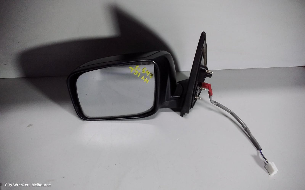 NISSAN XTRAIL LEFT DOOR MIRROR, T31, NON CAMERA TYPE, 09/2007 - 04/2014 - Image 1