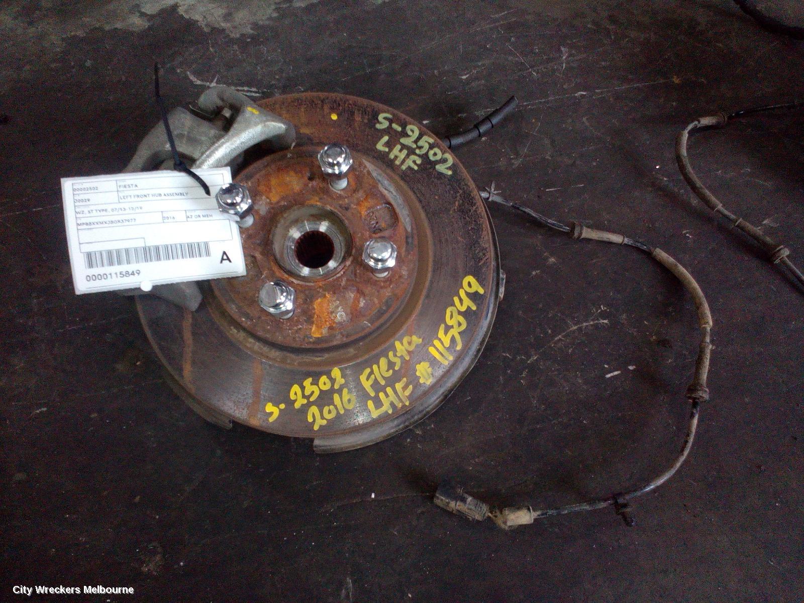 FORD FIESTA LEFT FRONT HUB ASSEMBLY, WZ, ST TYPE, 07/2013 - 12/2019 - Image 3