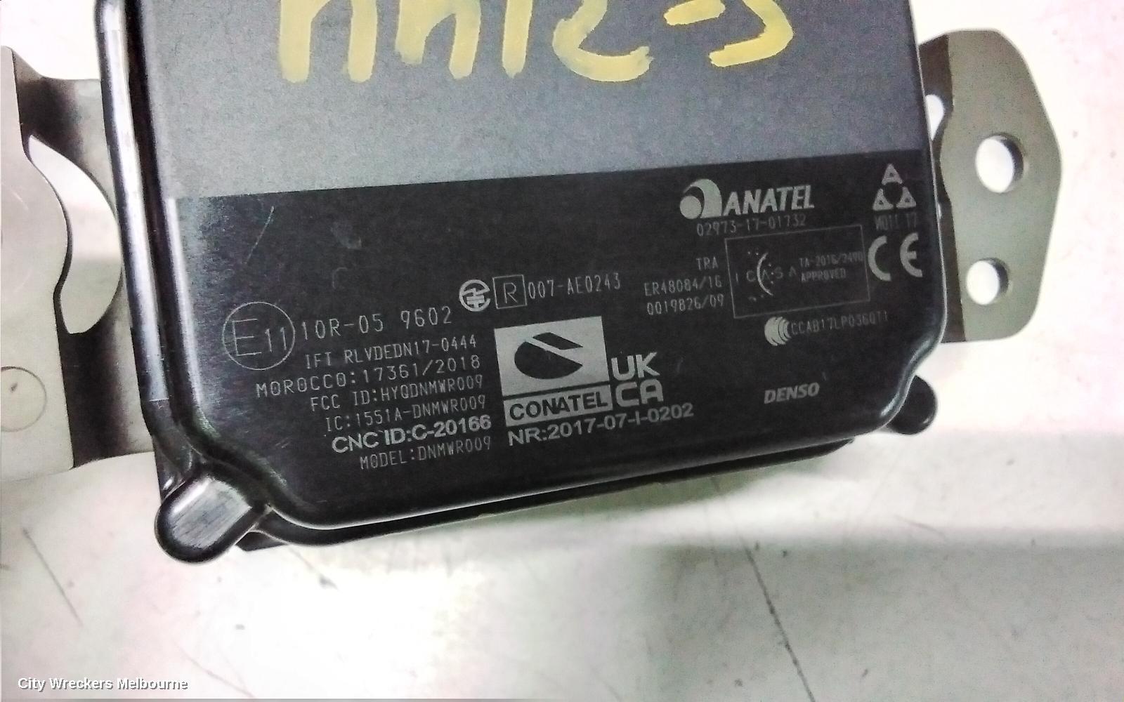 TOYOTA KLUGER REVERSE CAMERA, FRONT RADAR SENSOR (GRILLE MOUNTED), GSU70/GSU75, 03/2021 ONWARDS - Image 3