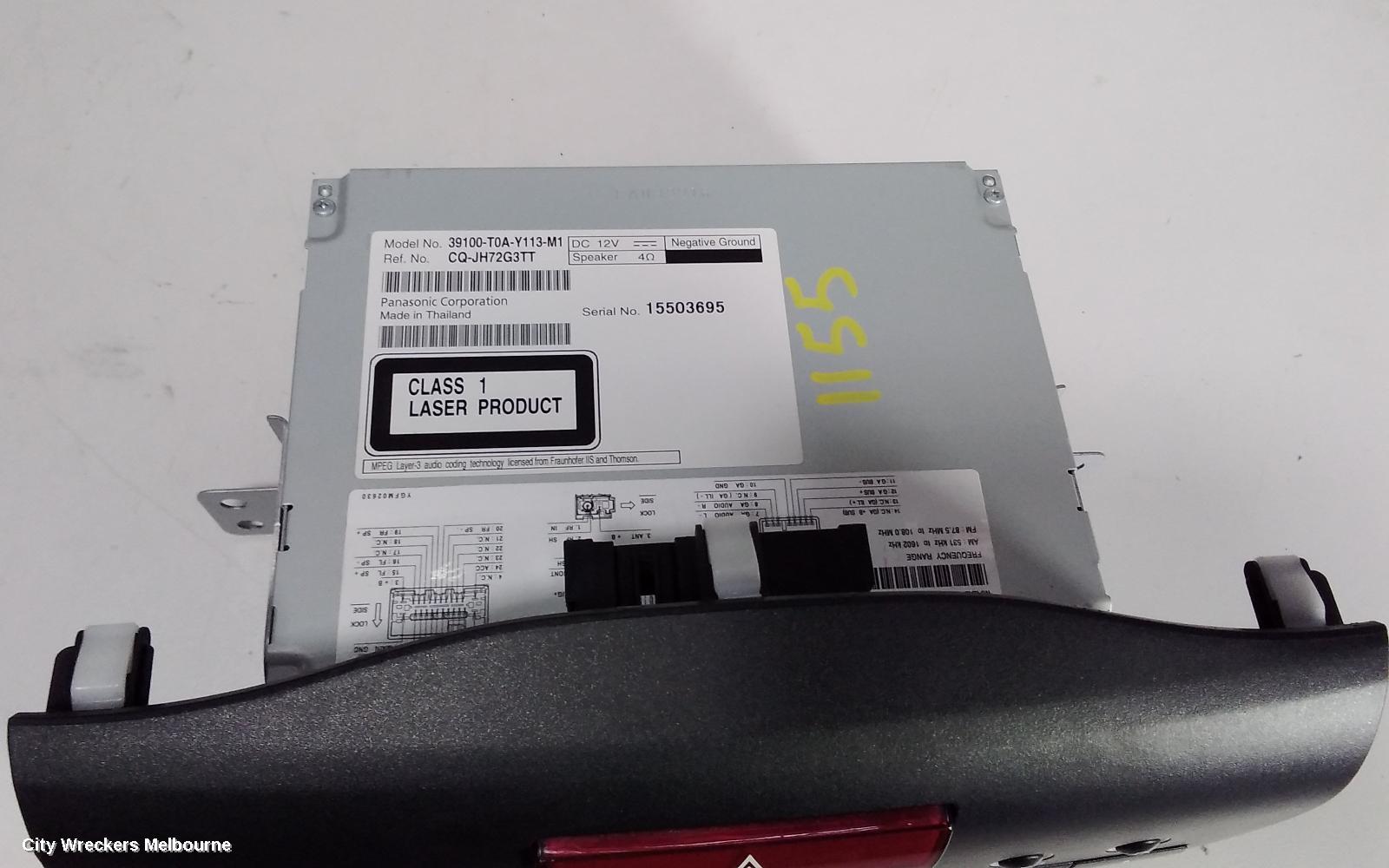 HONDA CRV RADIO/CD/DVD/SAT/TV, RADIO/CD PLAYER, RM, 11/2012 - 04/2017 - Image 3