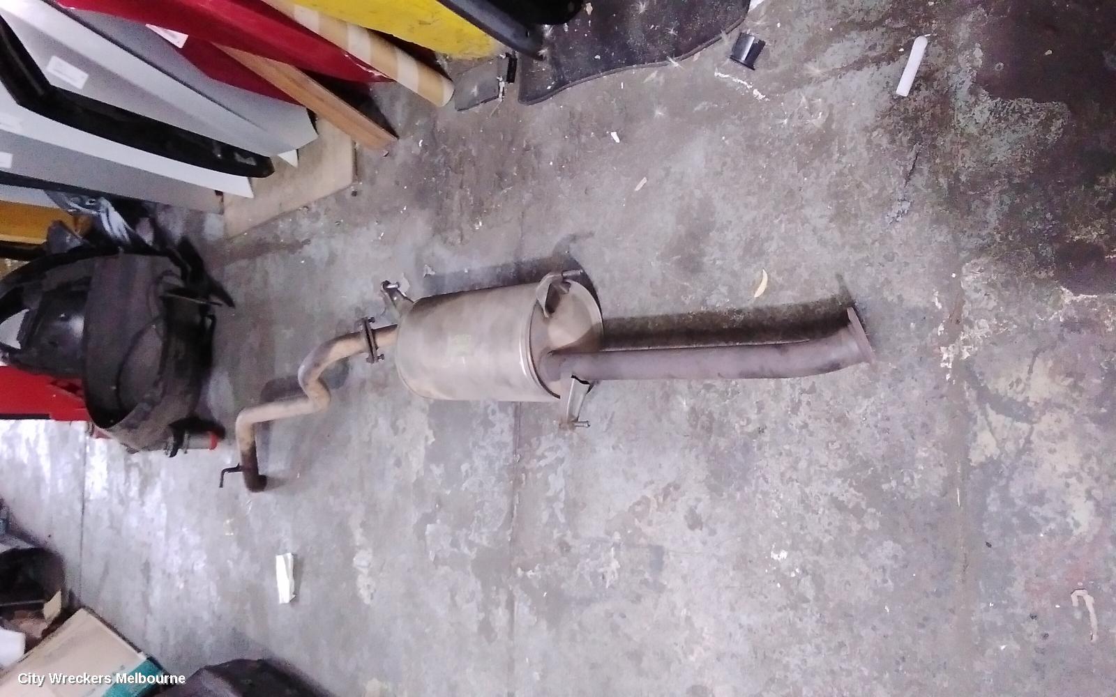 TOYOTA HIACE EXHAUST SYSTEM, TRH/KDH 03/2005 - 04/2019 - Image 1