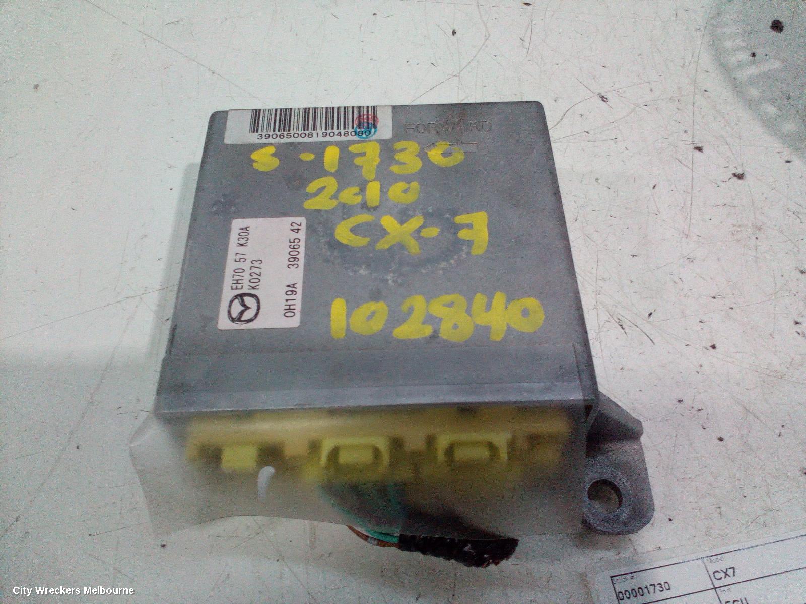 MAZDA CX7 ECU, ENGINE ECU, 2.3, L3, PETROL, TURBO, ECU ONLY, ER, 11/2006 - 02/2012 - Image 1