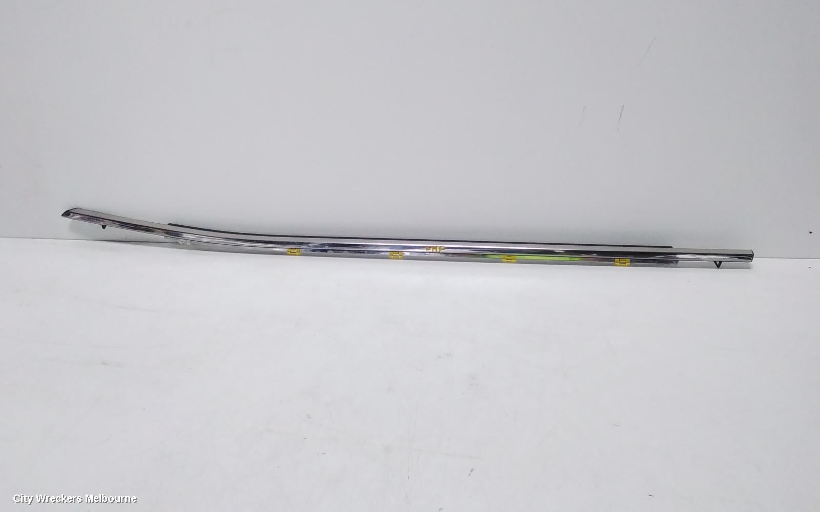 TOYOTA KLUGER DOOR MOULD, LHF CHROOM MOULD: 112133, LEFT FRONT DOOR MOULDING, XU70 SERIES, 03/2021 ONWARDS - Image 1