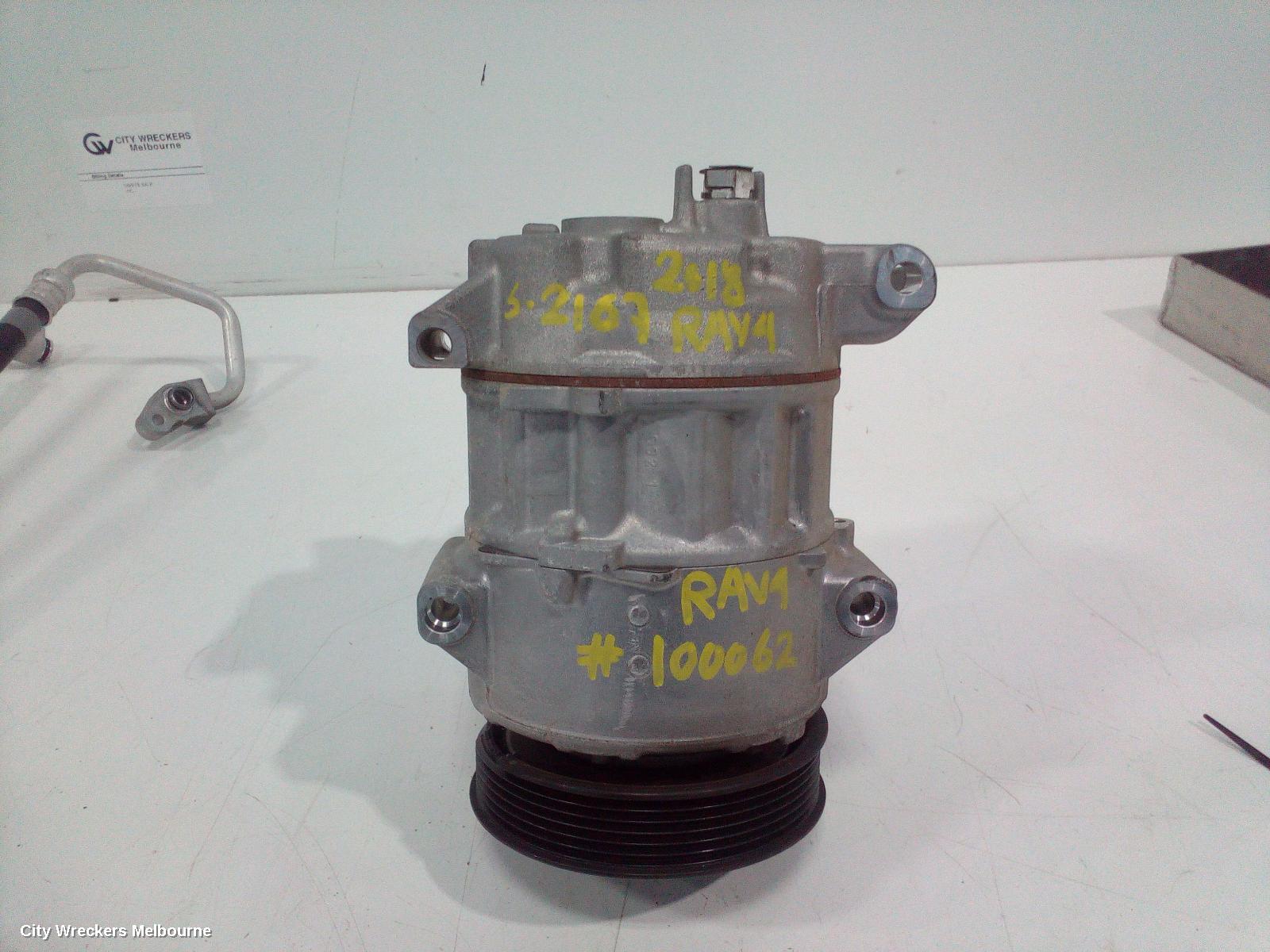 TOYOTA RAV4 A/C COMPRESSOR, ZSA42R, 2.0, PETROL, 12/2012 - 11/2018 - Image 2