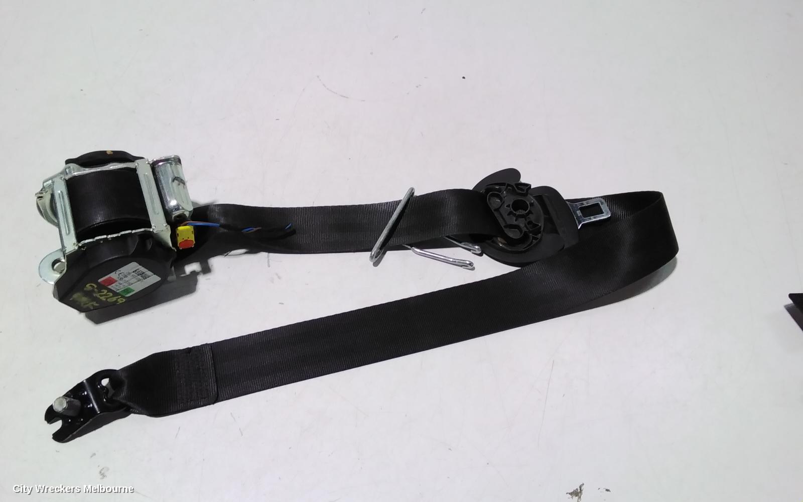 VOLKSWAGEN PASSAT SEATBELT/STALK, B8/MK7, RH FRONT, SEAT BELT ONLY, WAGON, 06/2015 ONWARDS - Image 2