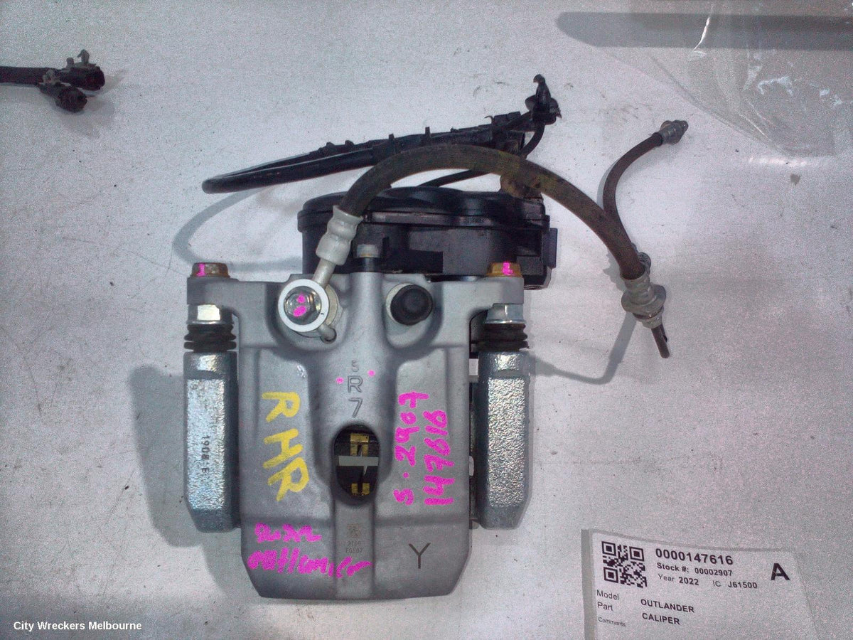 MITSUBISHI OUTLANDER CALIPER, RH REAR, 4WD, ZM, 08/2021 ONWARDS - Image 1