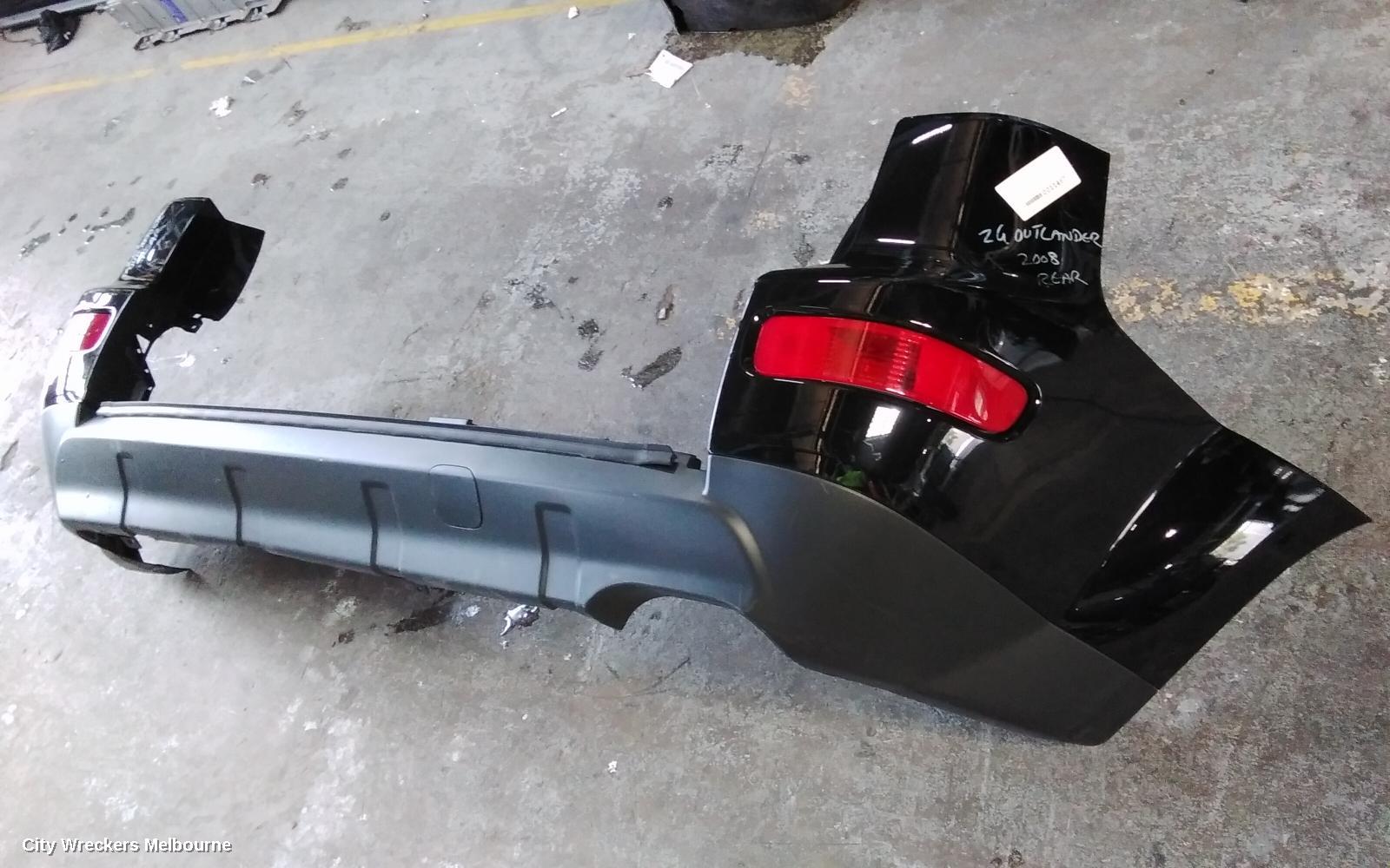 MITSUBISHI OUTLANDER REAR BUMPER, ZG, NON PARK SENSOR TYPE, 11/2006 - 09/2009 - Image 3