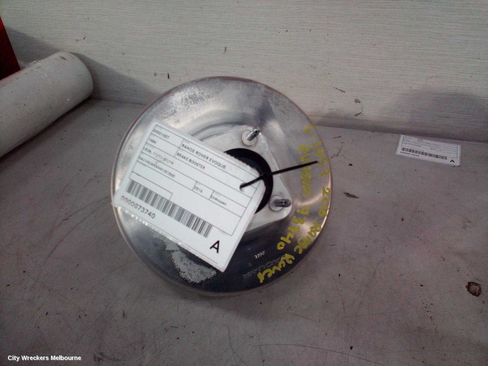 LAND ROVER RANGEROVER EVOQUE BRAKE BOOSTER, L538, 11/2011 - 01/2019 - Image 3