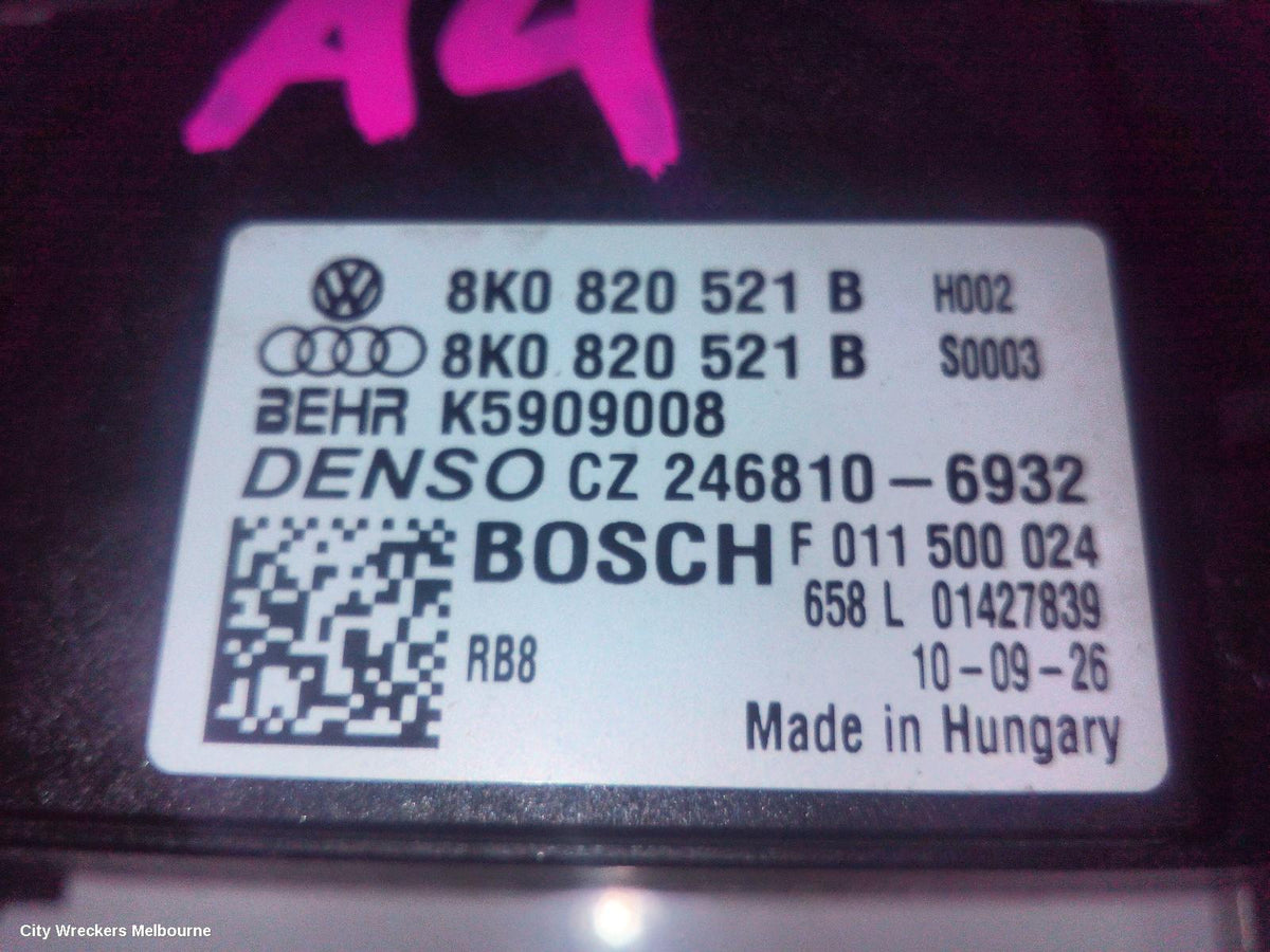 AUDI A4 FAN SPEED RESISTOR, B8 8K, 02/2008 - 01/2016 - Image 3