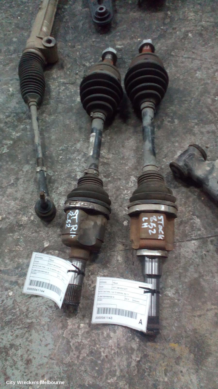 HOLDEN TRAX RIGHT DRIVESHAFT, AUTO T/M TYPE, 1.8, TJ SERIES, 08/2013 ONWARDS - Image 1