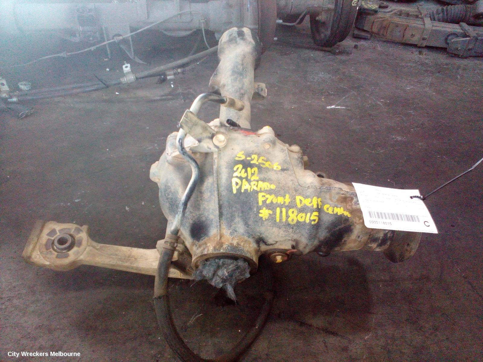 TOYOTA PRADO DIFFERENTIAL CENTRE, FRONT, 3.0, DIESEL, 150 SERIES, 3.909 RATIO (A02A CODE), 08/2009 - 05/2015 - Image 2