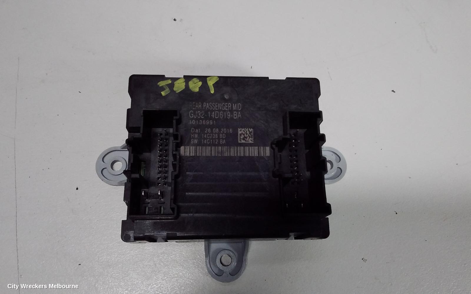 LAND ROVER RANGEROVER EVOQUE, L538, 11/2011 - 01/2019, DOOR CONTROL MODULE LR  LEFT REAR: 60342 - Image 2