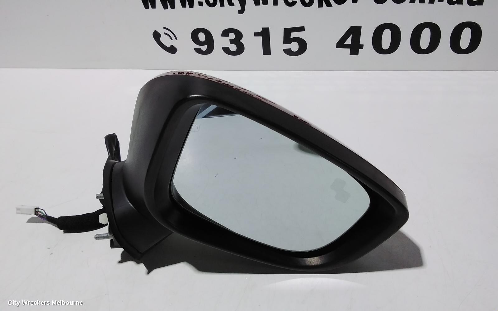 MAZDA 3 RIGHT DOOR MIRROR, BN, MAXX/TOURING/SP25, NON HEATED, W/ BLIND SPOT TYPE, 05/2016 - 02/2019 - Image 2