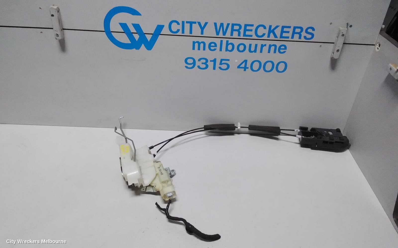 HOLDEN COLORADO DOOR/BOOT/GATE LOCK, RIGHT FRONT DOOR LOCK, RG 7, 12/2012 - 06/2016 - Image 1