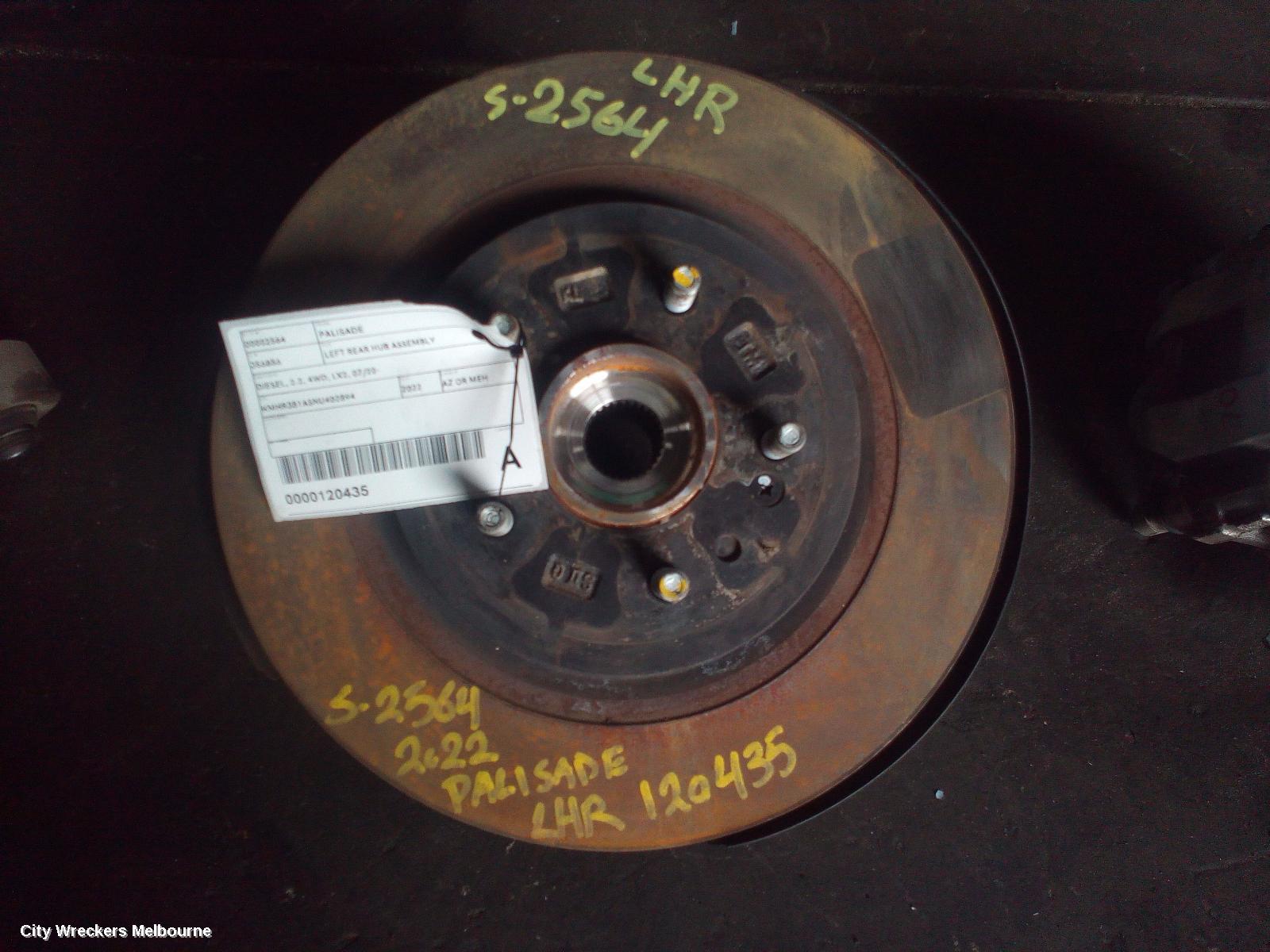 HYUNDAI PALISADE LEFT REAR HUB ASSEMBLY, DIESEL, 2.2, 4WD, LX2, 07/2020 ONWARDS - Image 2