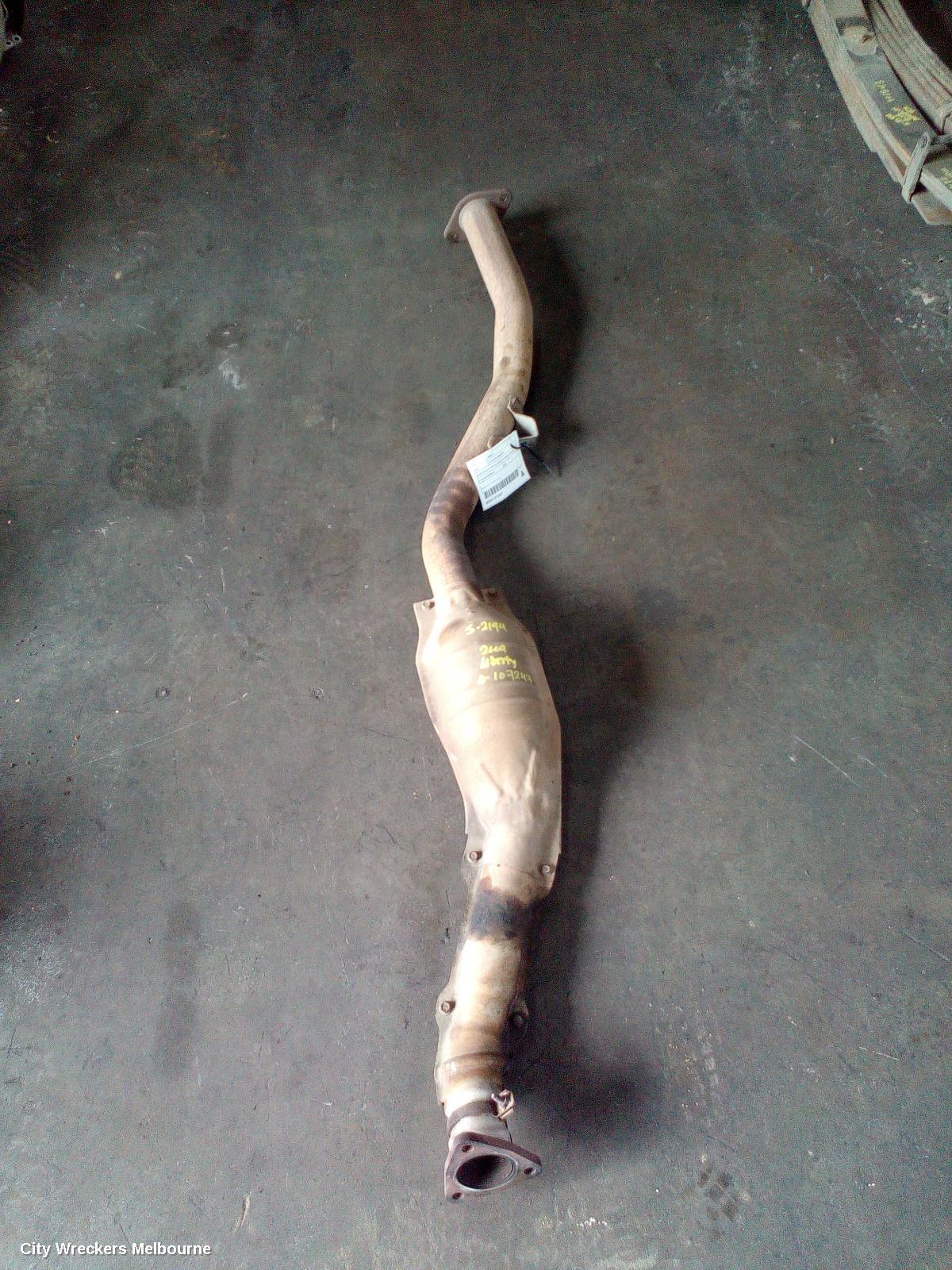 SUBARU LIBERTY CATALYTIC CONVERTER, UNDER CAR-CAT TYPE, 2.5, EJ25, NON TURBO, 4TH GEN, 08/2007 - 08/2009 - Image 1