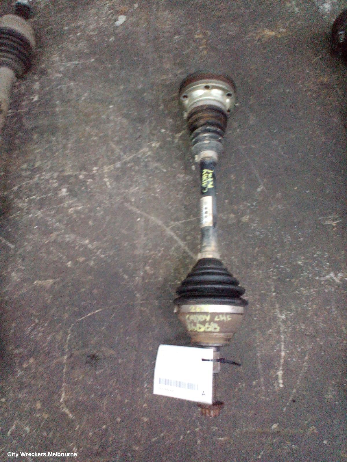 VOLKSWAGEN CADDY LEFT DRIVESHAFT, PETROL, 1.2, 2K, 08/2010 - 06/2015 - Image 3