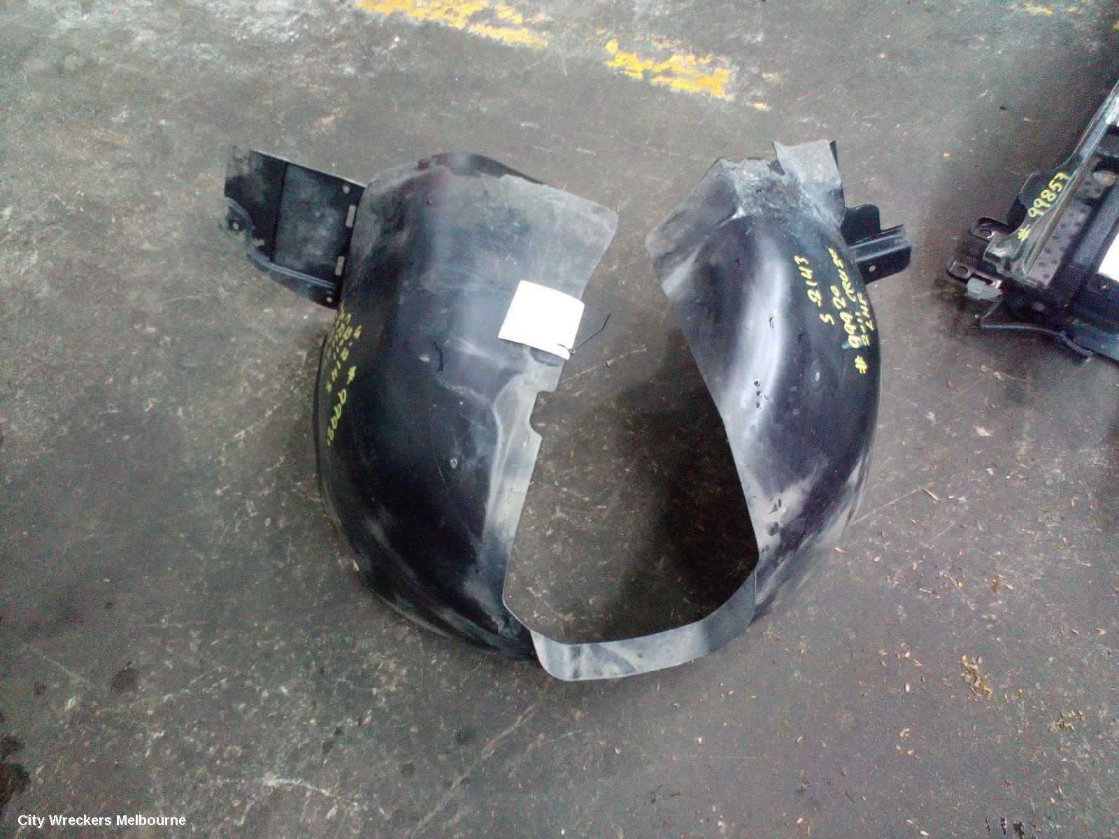 HOLDEN CRUZE LEFT GUARD LINER, FRONT, JH, SEDAN/HATCH, 03/2011 - 01/2017 - Image 1