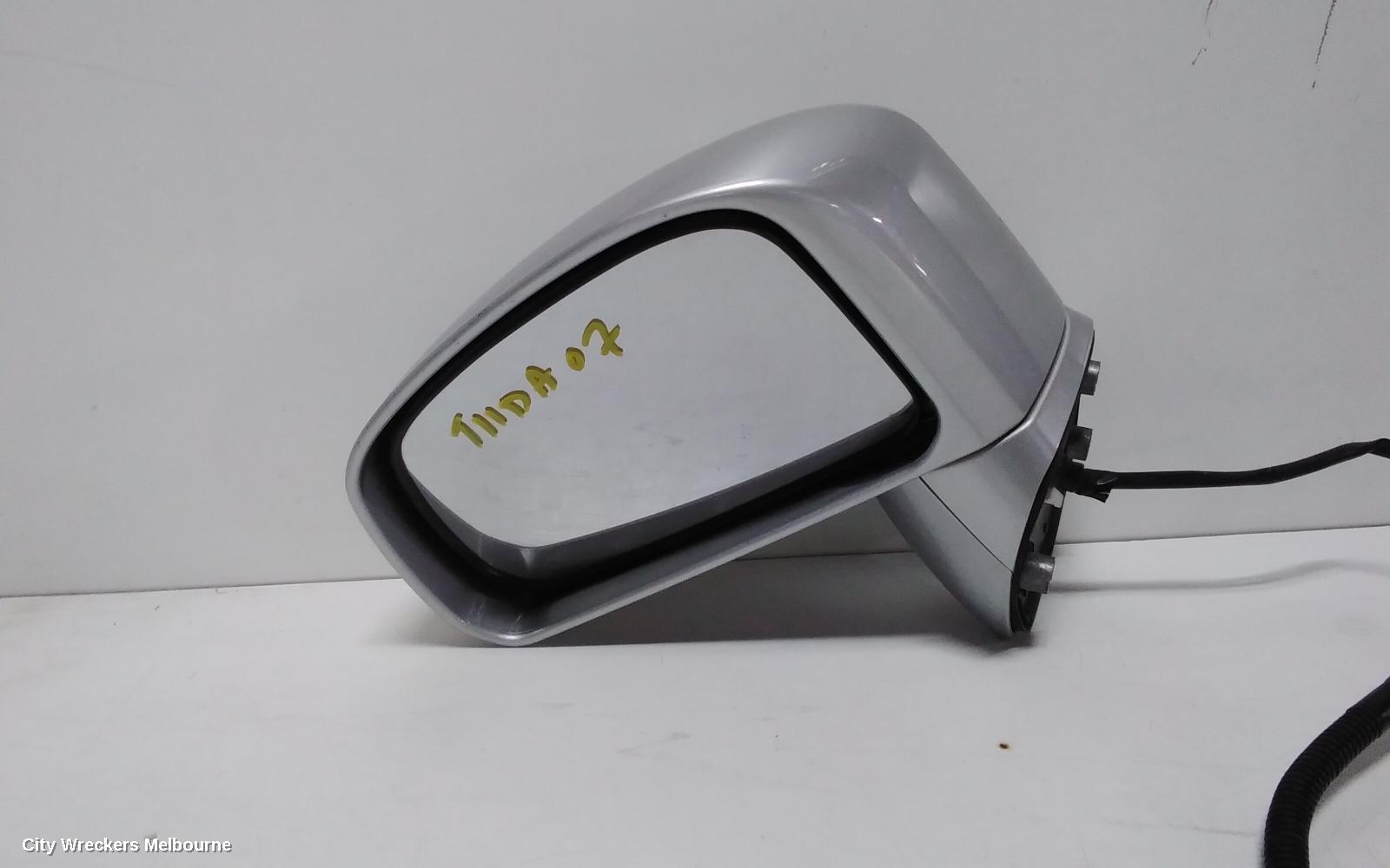 NISSAN TIIDA LEFT DOOR MIRROR, C11, POWER, 3 WIRE TYPE, 09/2004 - 01/2013 - Image 2