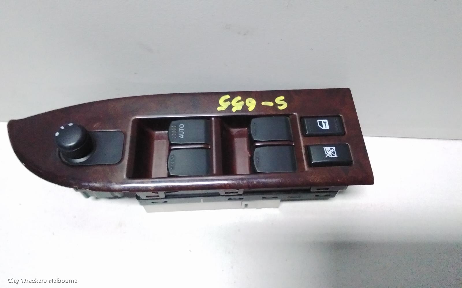 SUZUKI VITARA PWR DR WIND SWITCH, RH FRONT (MASTER SWITCH), 5DR, GRAND VITARA, JB-JT, 04/2005 - 12/2018 - Image 2