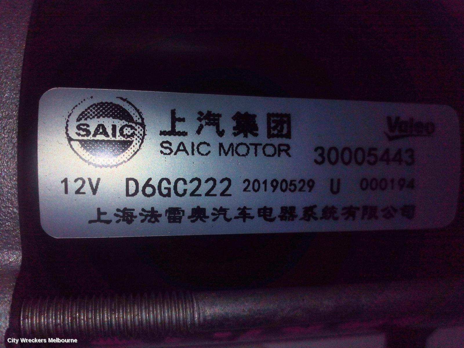 MG MG3 STARTER, PETROL, 1.5, SZP1, 07/2016 - 10/2025 - Image 3