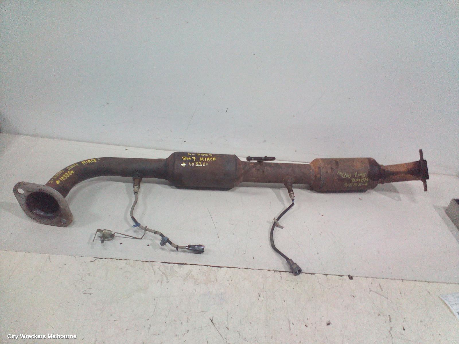 TOYOTA HIACE CATALYTIC CONVERTER, UNDER CAR-CAT TYPE, 2.7, PETROL, 2TR-FE, TRH, 03/2005 - 02/2015 - Image 2