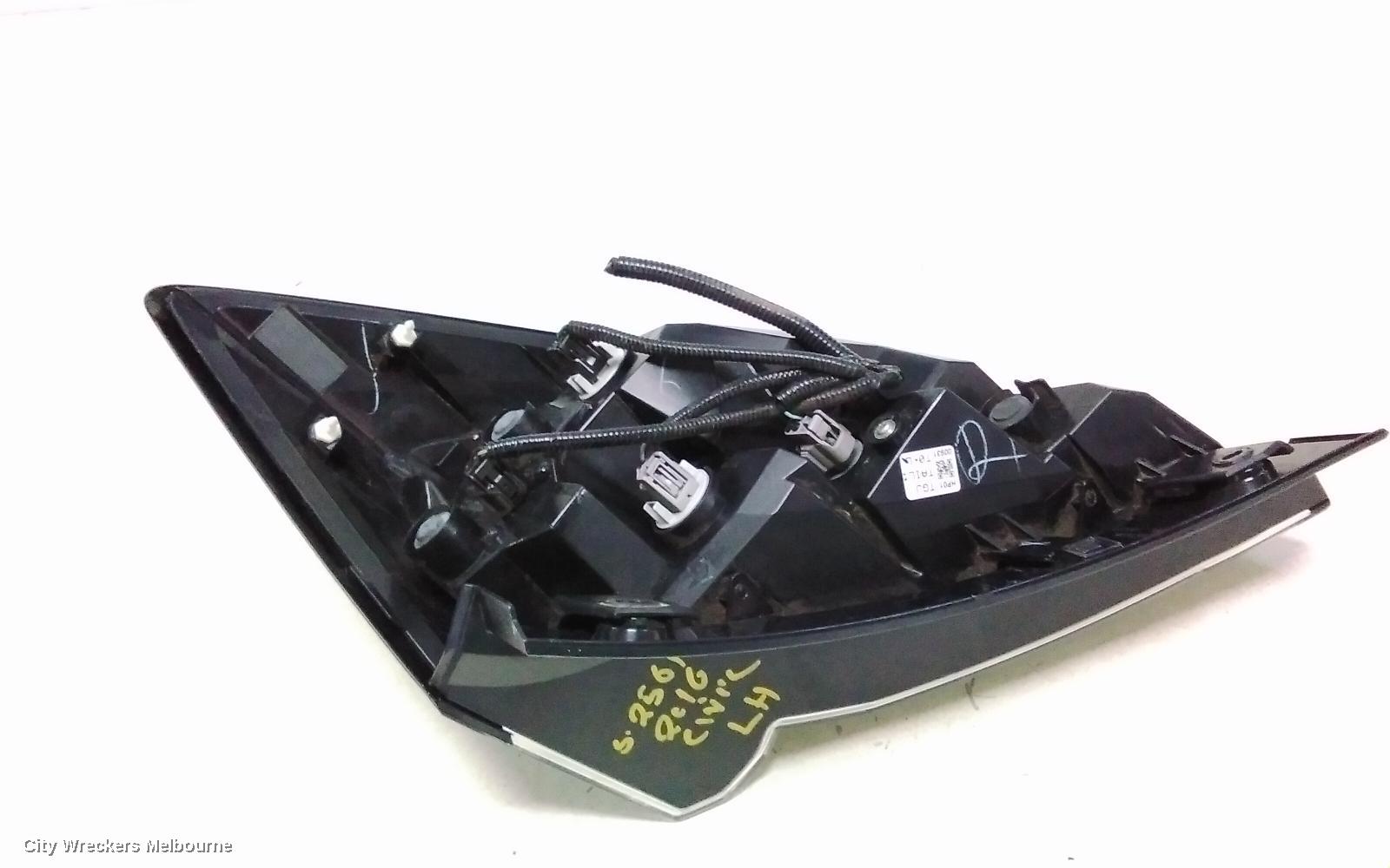 HONDA CIVIC LEFT TAILLIGHT, IN BODY, HATCH, 10TH GEN, LED TYPE, 02/2017 - 08/2021 - Image 3