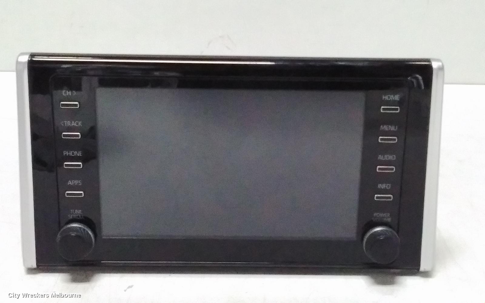 TOYOTA RAV4 RADIO/CD/DVD/SAT/TV, HEAD UNIT, W/ DISLAY UNIT, 8IN TOUCHSCREEN, NON PREMIUM TYPE, XA50, GX/GXL, 07/2022 ONWARDS - Image 1