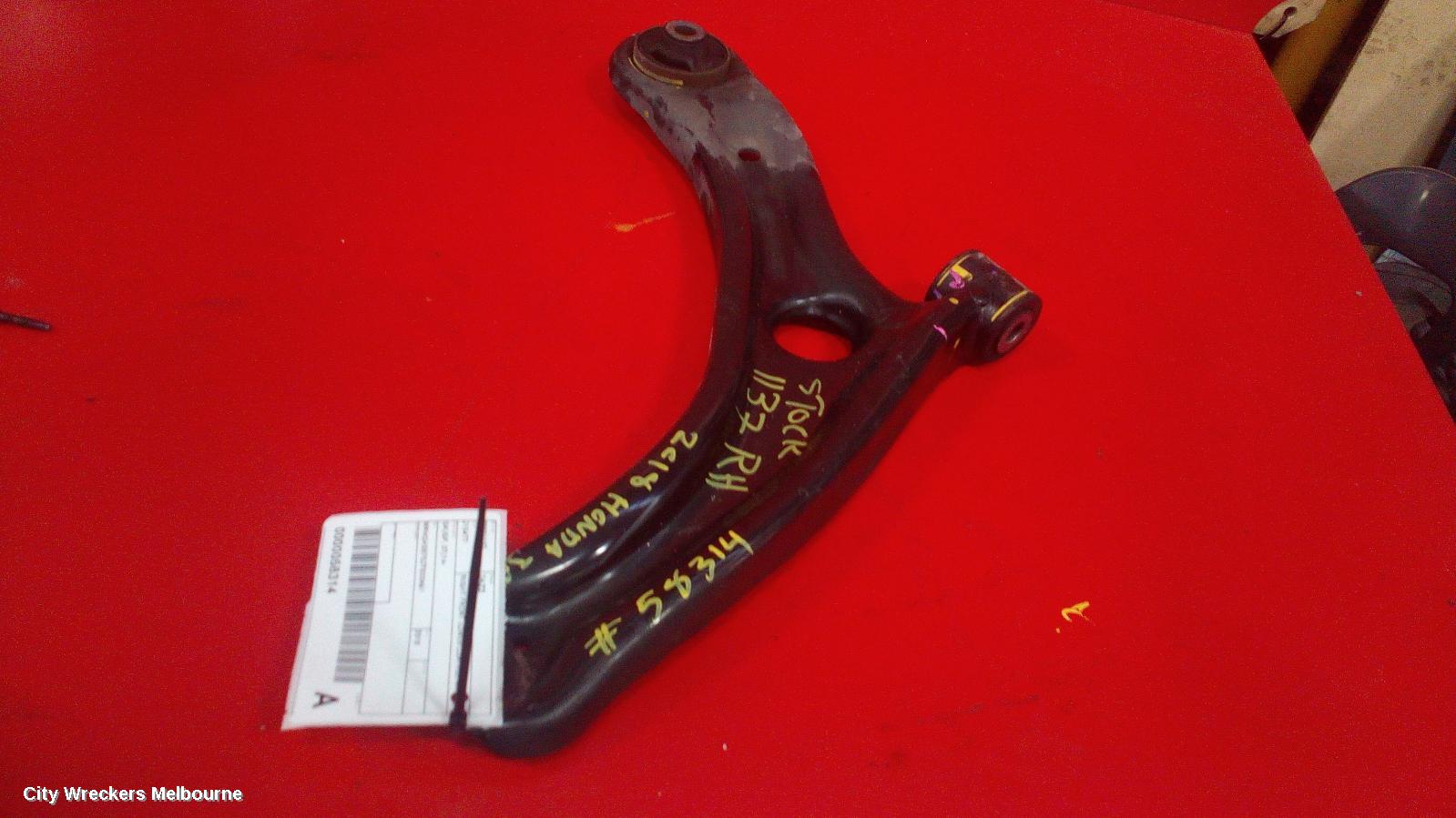 HONDA JAZZ RIGHT FRONT LOWER CONTROL ARM, GK/GF, 07/2014 ONWARDS - Image 1