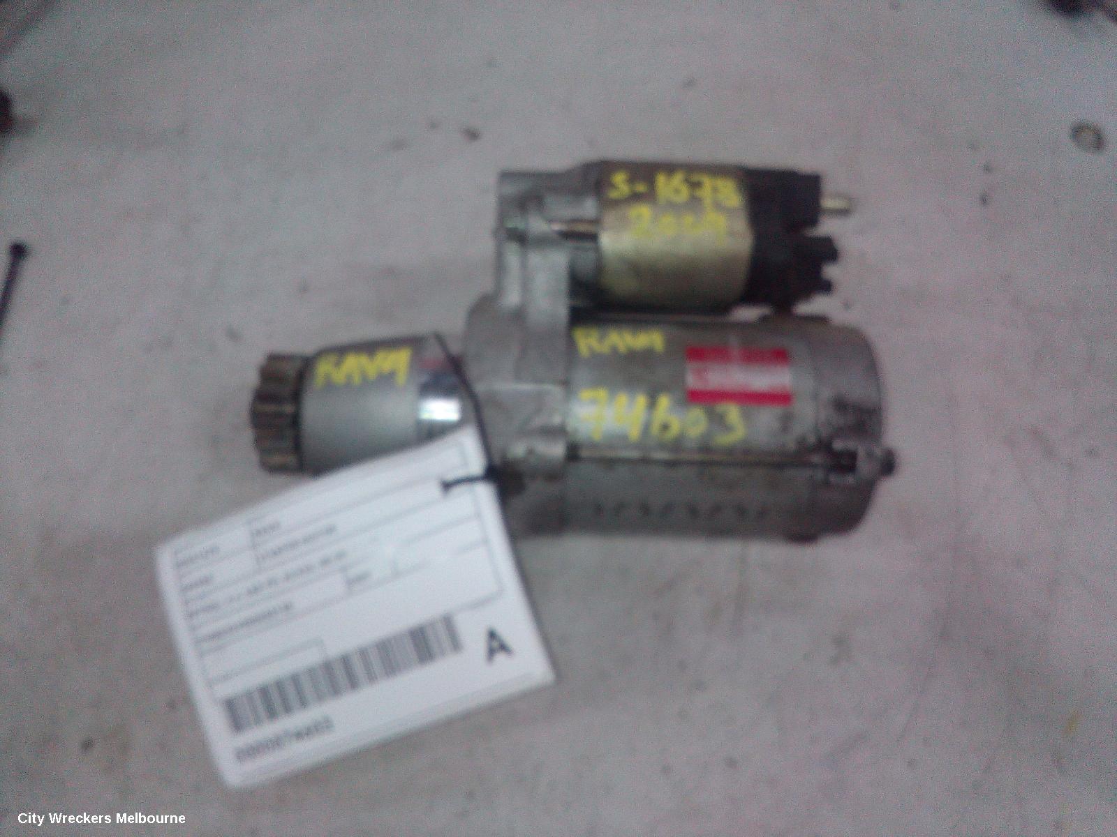 TOYOTA RAV4 STARTER, PETROL, 2.4, 2AZ-FE, ACA33, 08/2008 - 11/2012 - Image 2