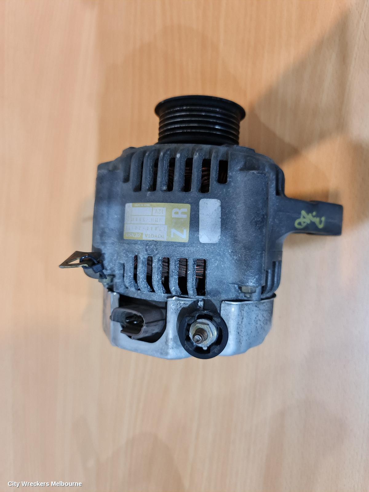 TOYOTA COROLLA ALTERNATOR, PETROL, 1.8, 2ZZ-GE, NIPPONDENSO, ZZE122, 04/2003 - 06/2007 (AUS ONLY) - Image 1