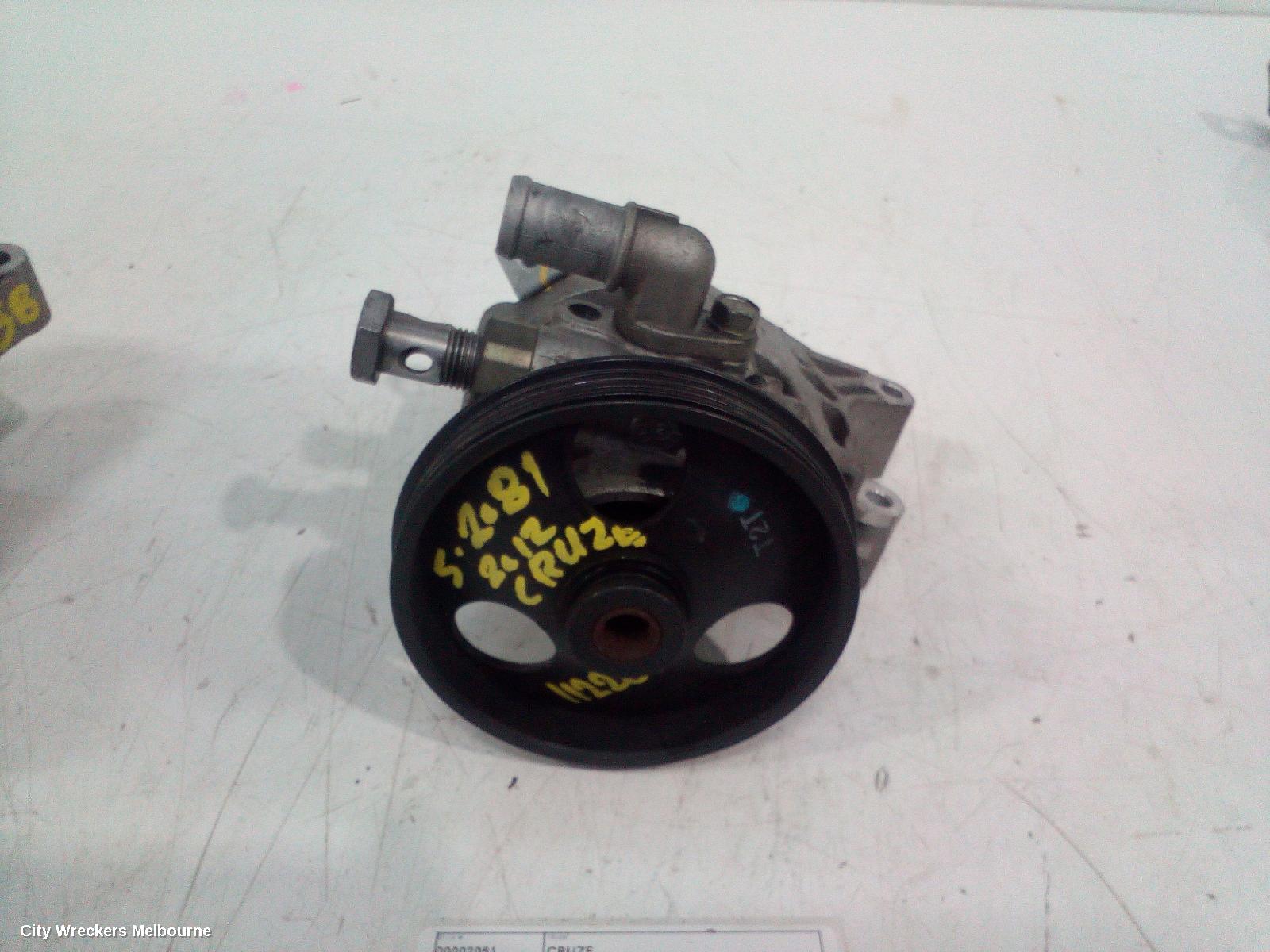 HOLDEN CRUZE STEERING PUMP, PETROL, 1.8, JH, 03/2011 - 01/2017 - Image 2