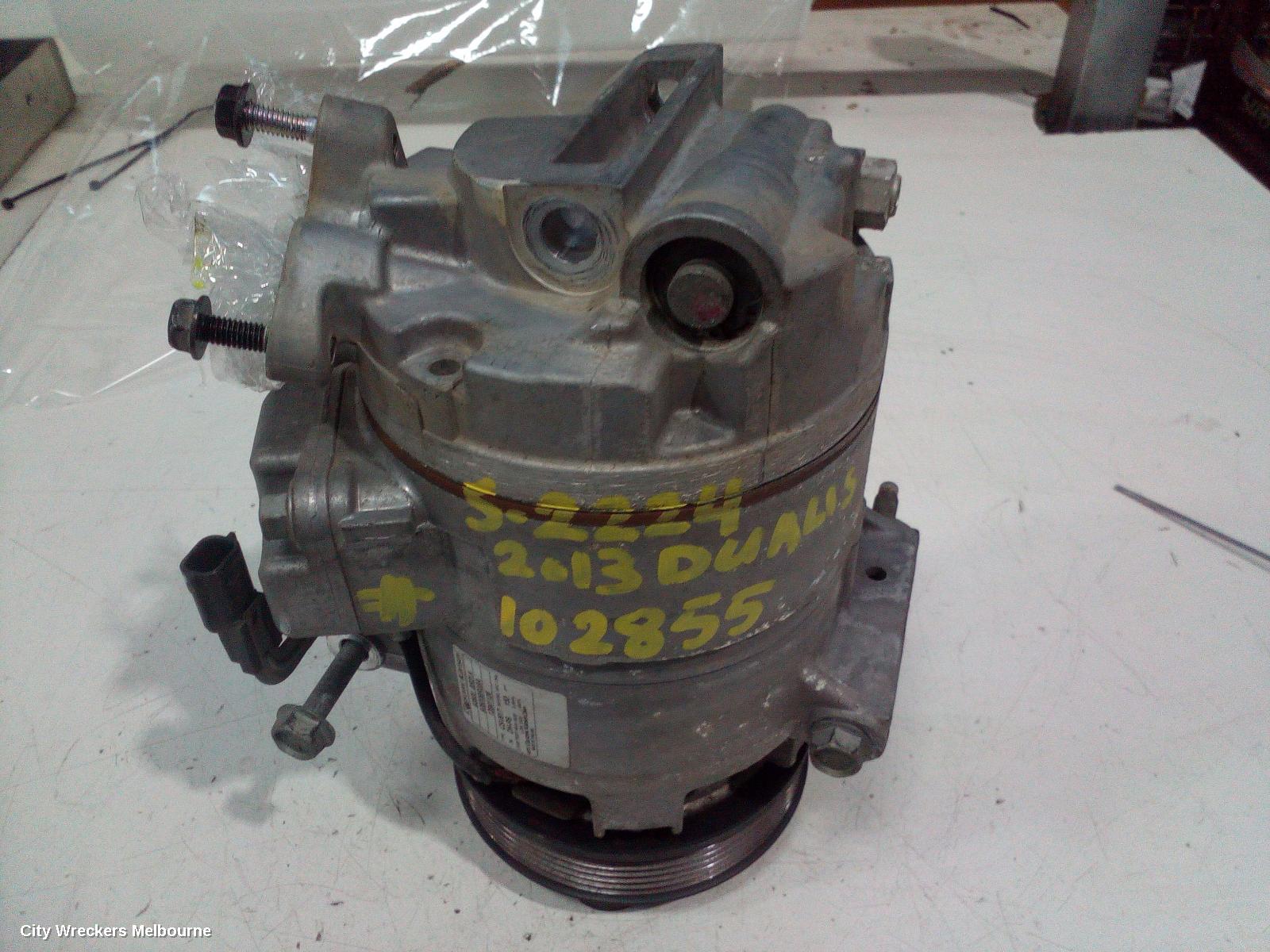 NISSAN DUALIS A/C COMPRESSOR, J10, 2.0, MR20, P/N 92600-BR21A, 10/2007 - 05/2014 - Image 1