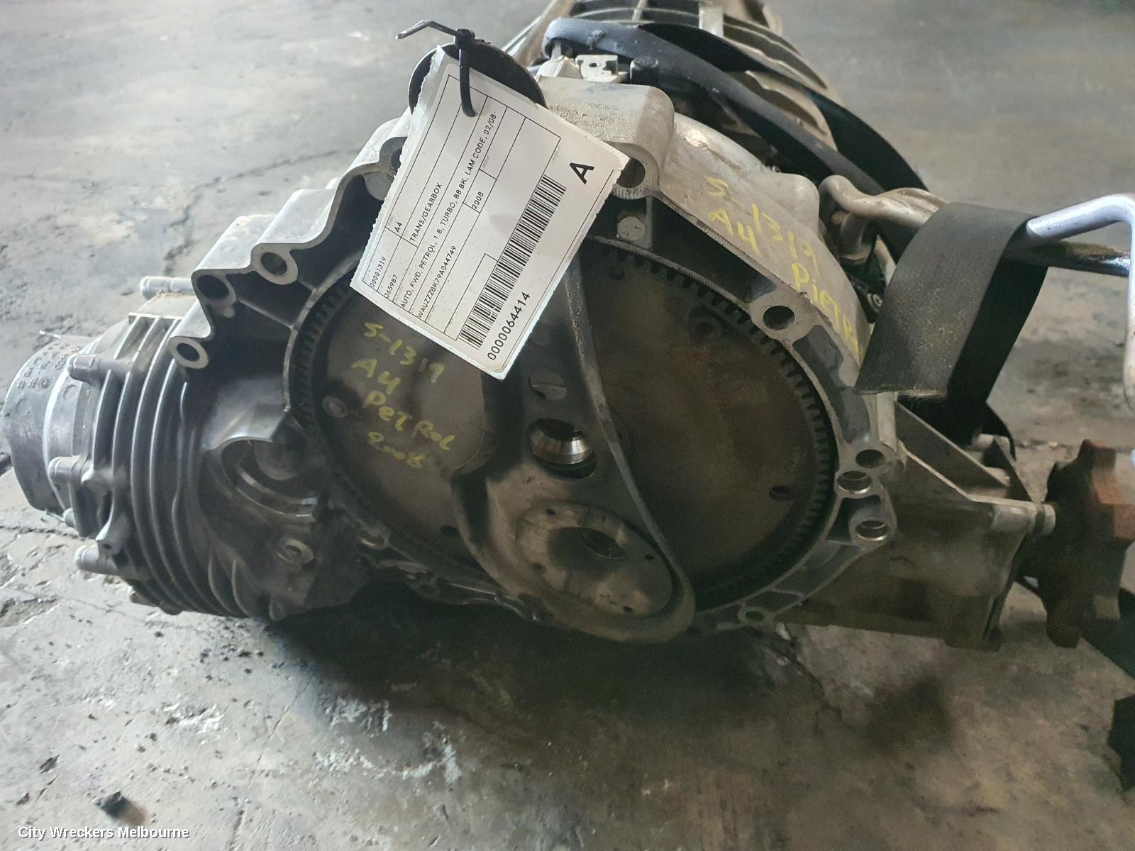 AUDI A4 TRANS/GEARBOX, AUTO, FWD, PETROL, 1.8, TURBO, B8 8K, LAM CODE, 02/2008 - 06/2012 - Image 3