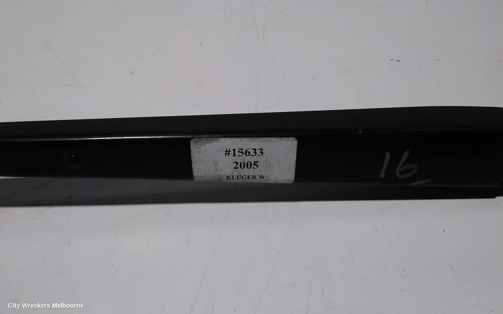 TOYOTA KLUGER WIPER ARM, FRONT (RH SIDE), MCU28R, 01/2001 - 04/2007 - Image 3